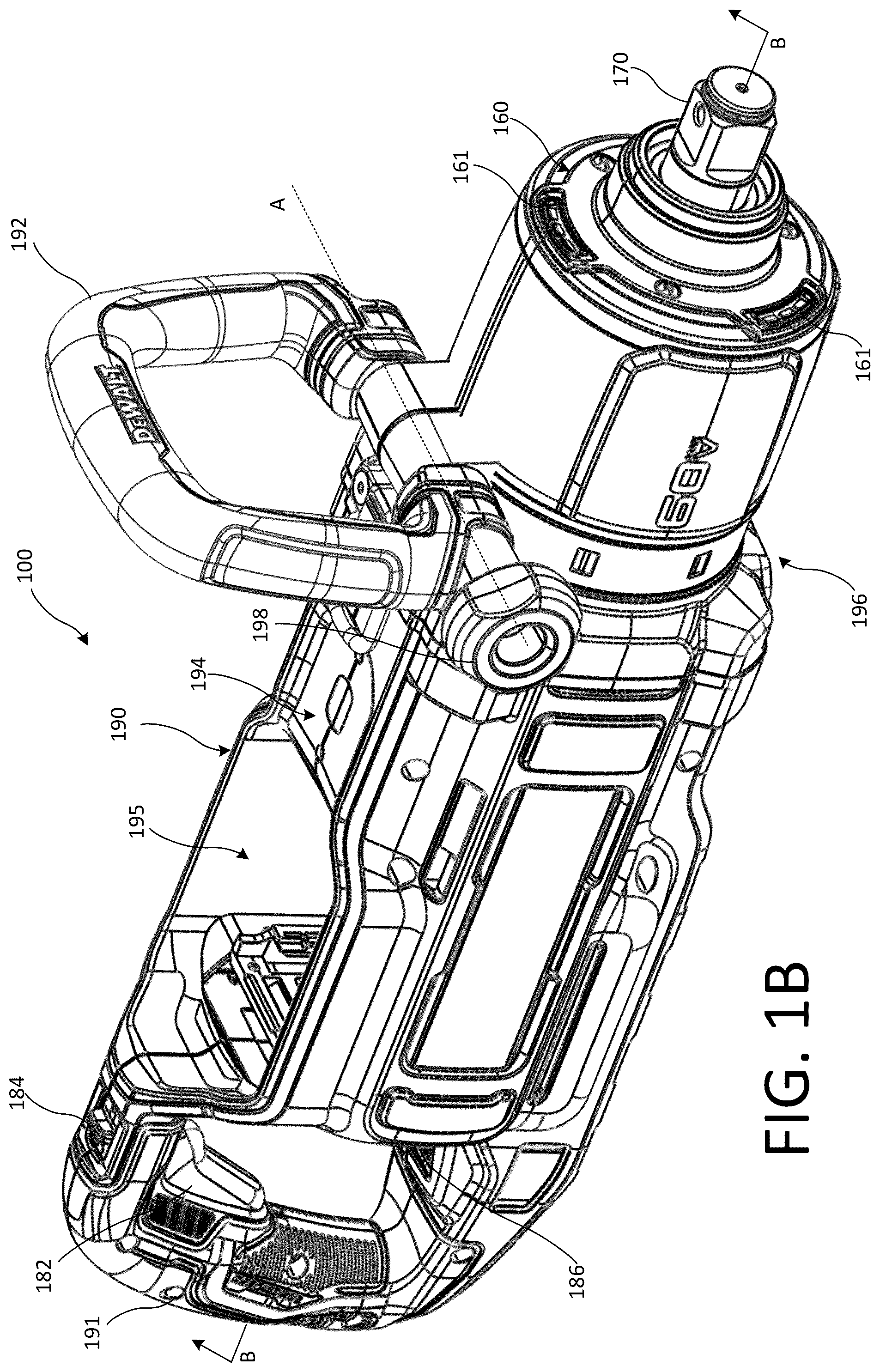 Patent US12569960 Figure 2 – Impact tool