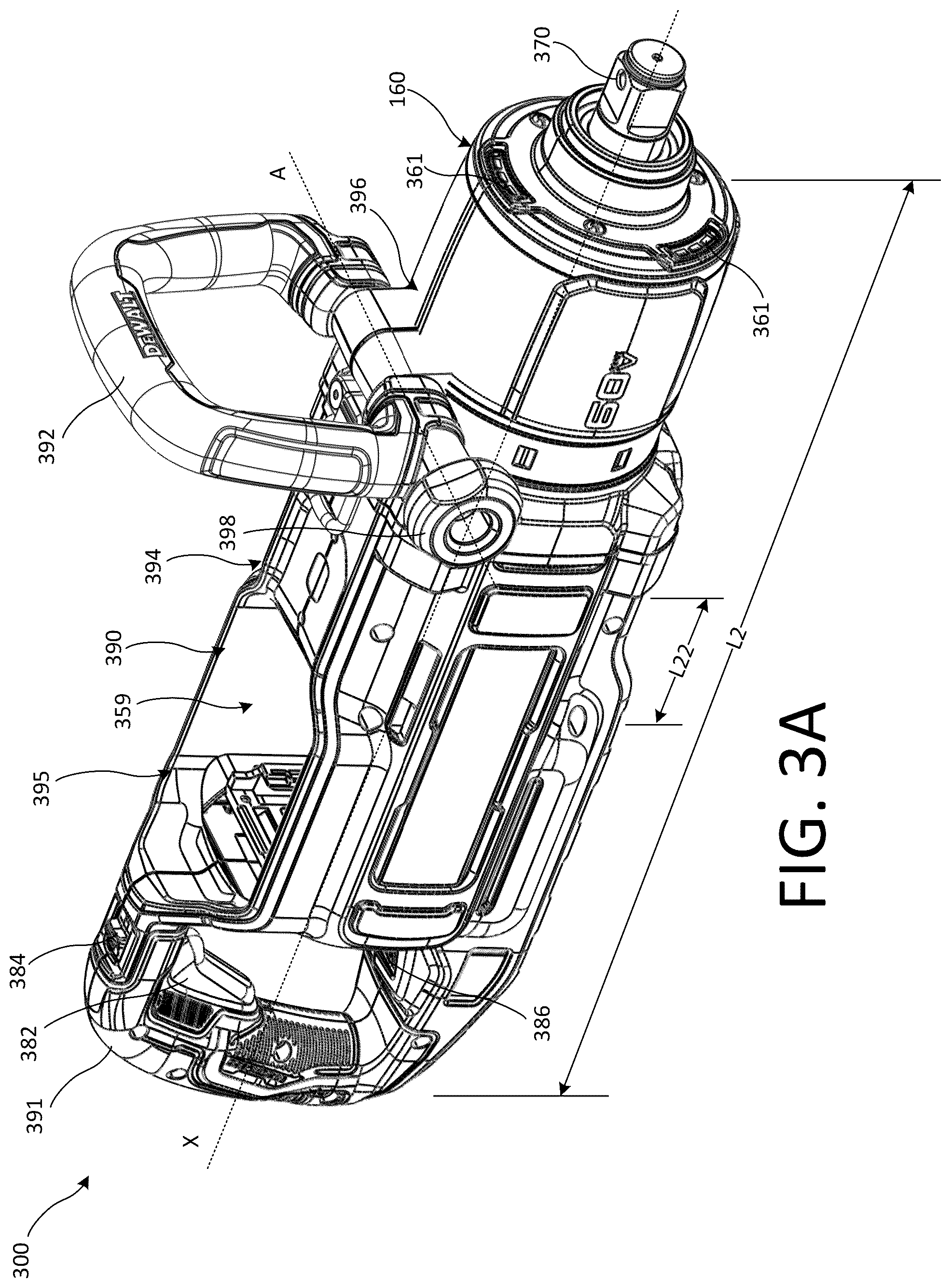 Patent US12569960 Figure 11 – Impact tool