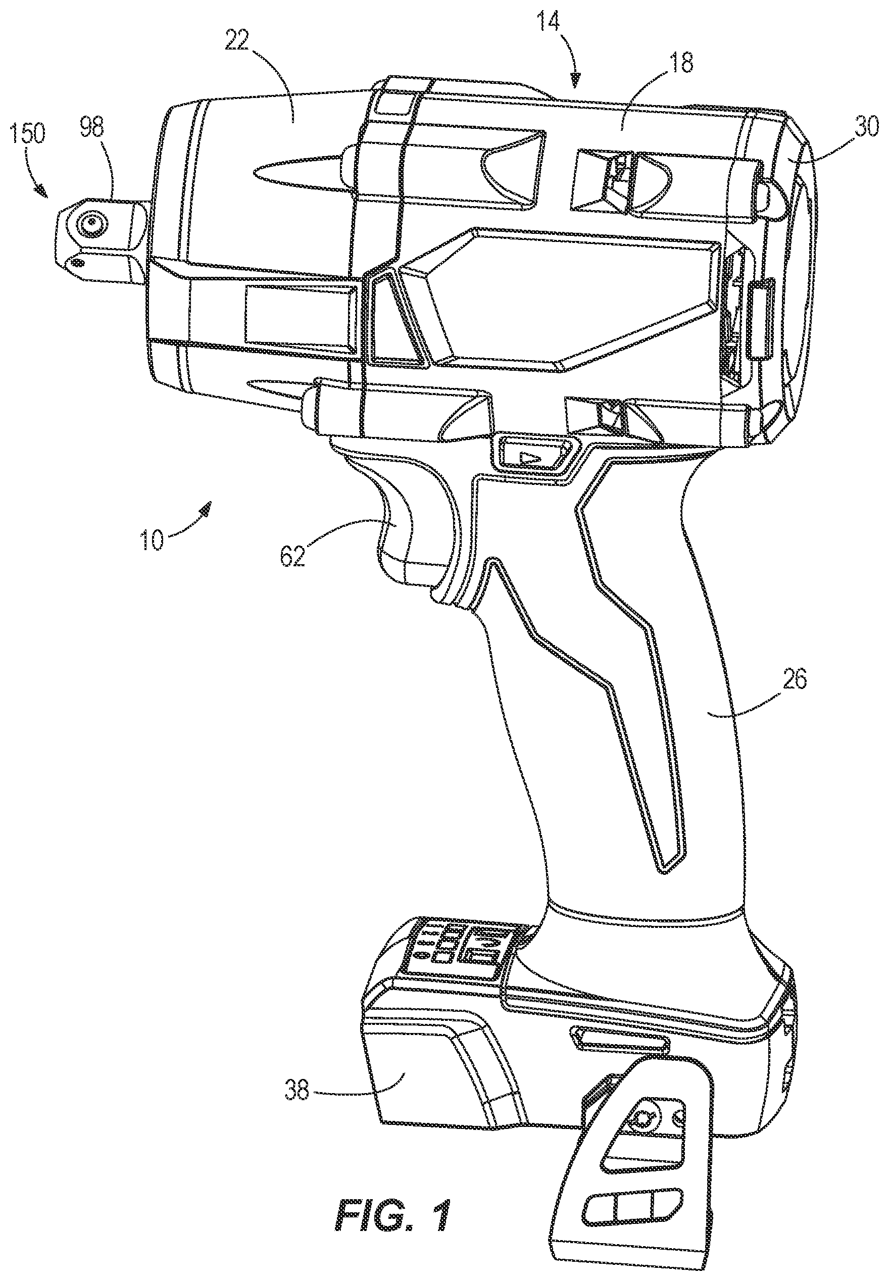Patent US12569961 Figure 1 – Impact tool anvil with improved detent pin