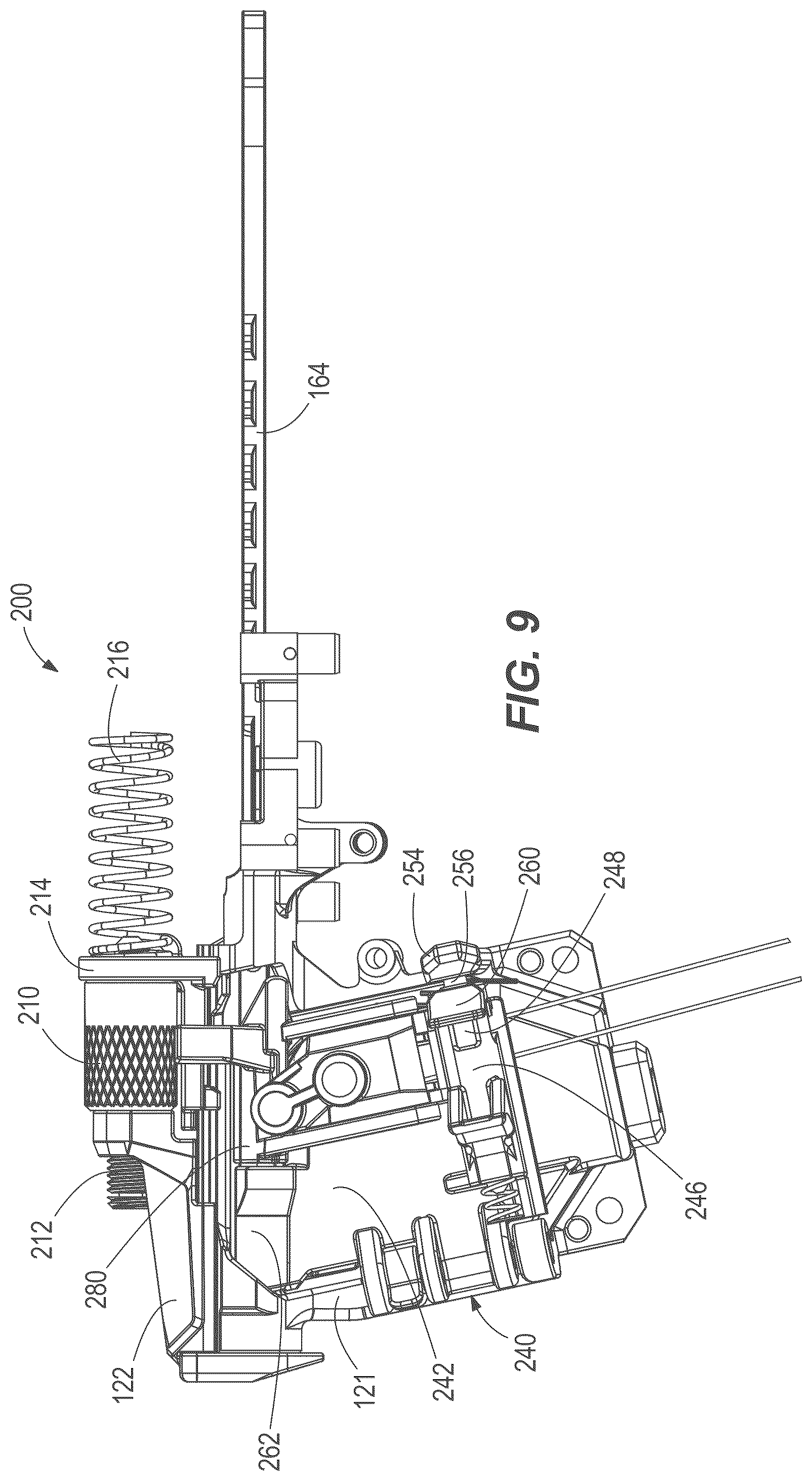 Patent US12569966 Figure 9 – Powered fastener driver