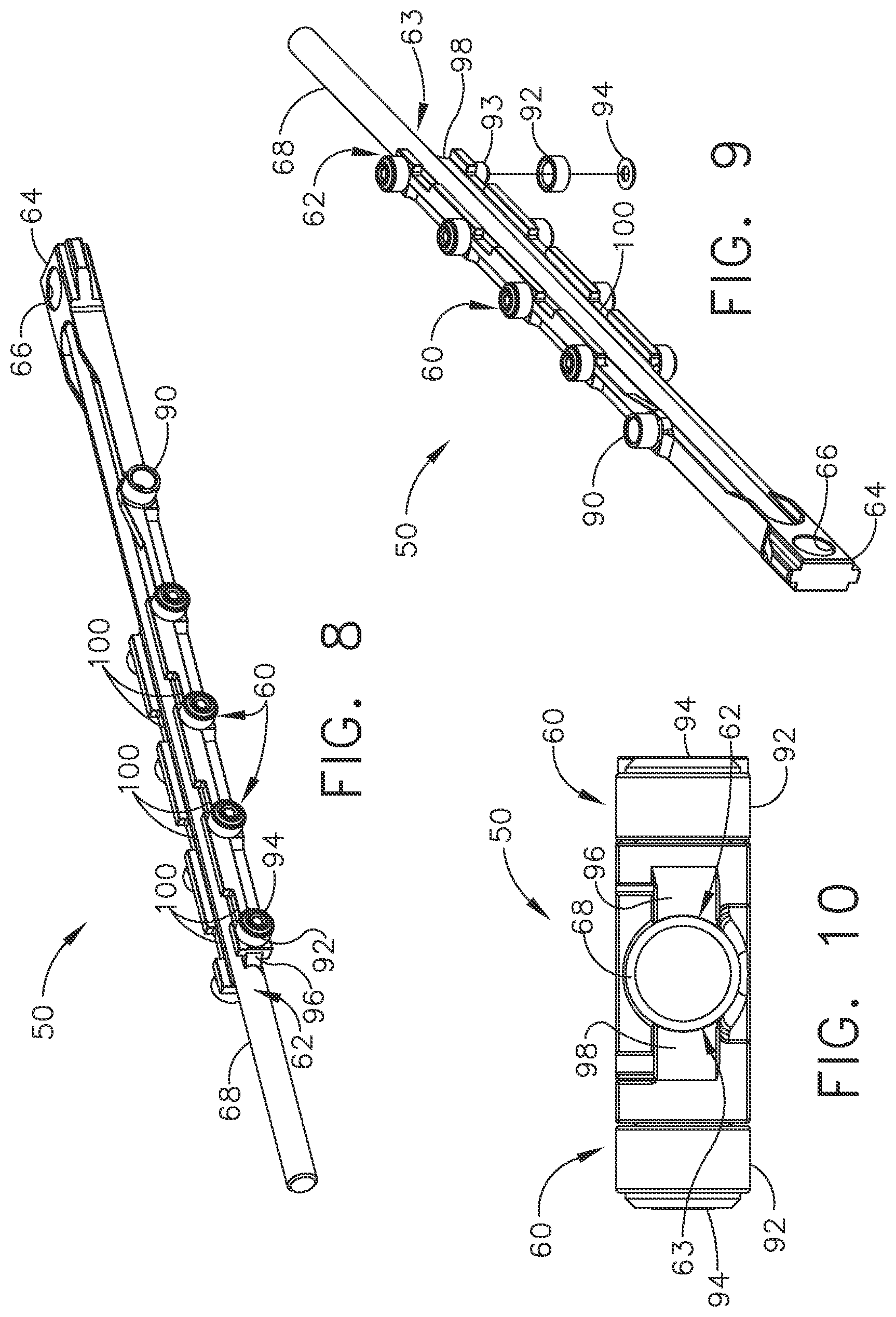 Patent US12569968 Figure 4 – Fastener driving tool with cylindrical driver