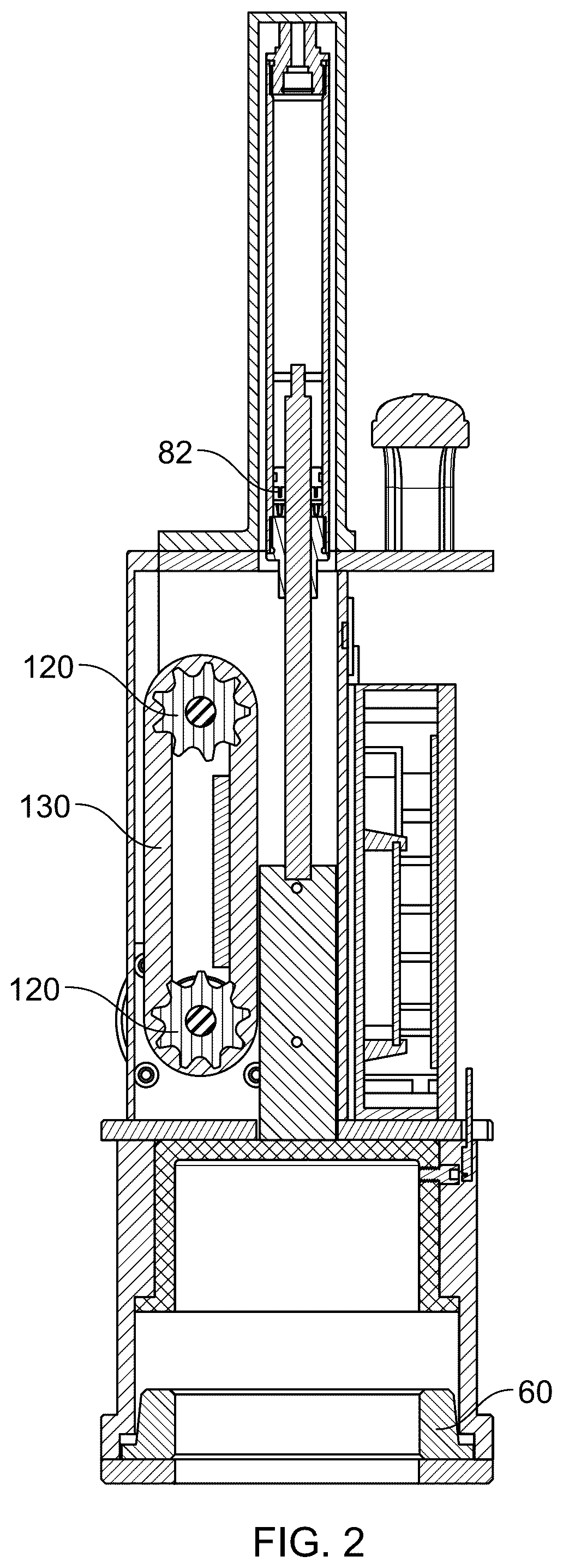 Patent US12569969 Figure 2 – Impacting apparatus