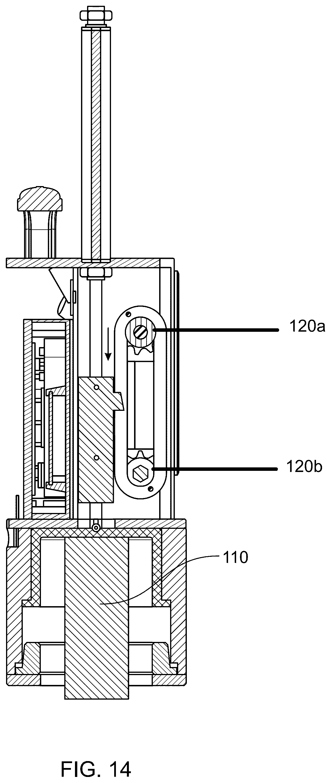 Patent US12569969 Figure 14 – Impacting apparatus