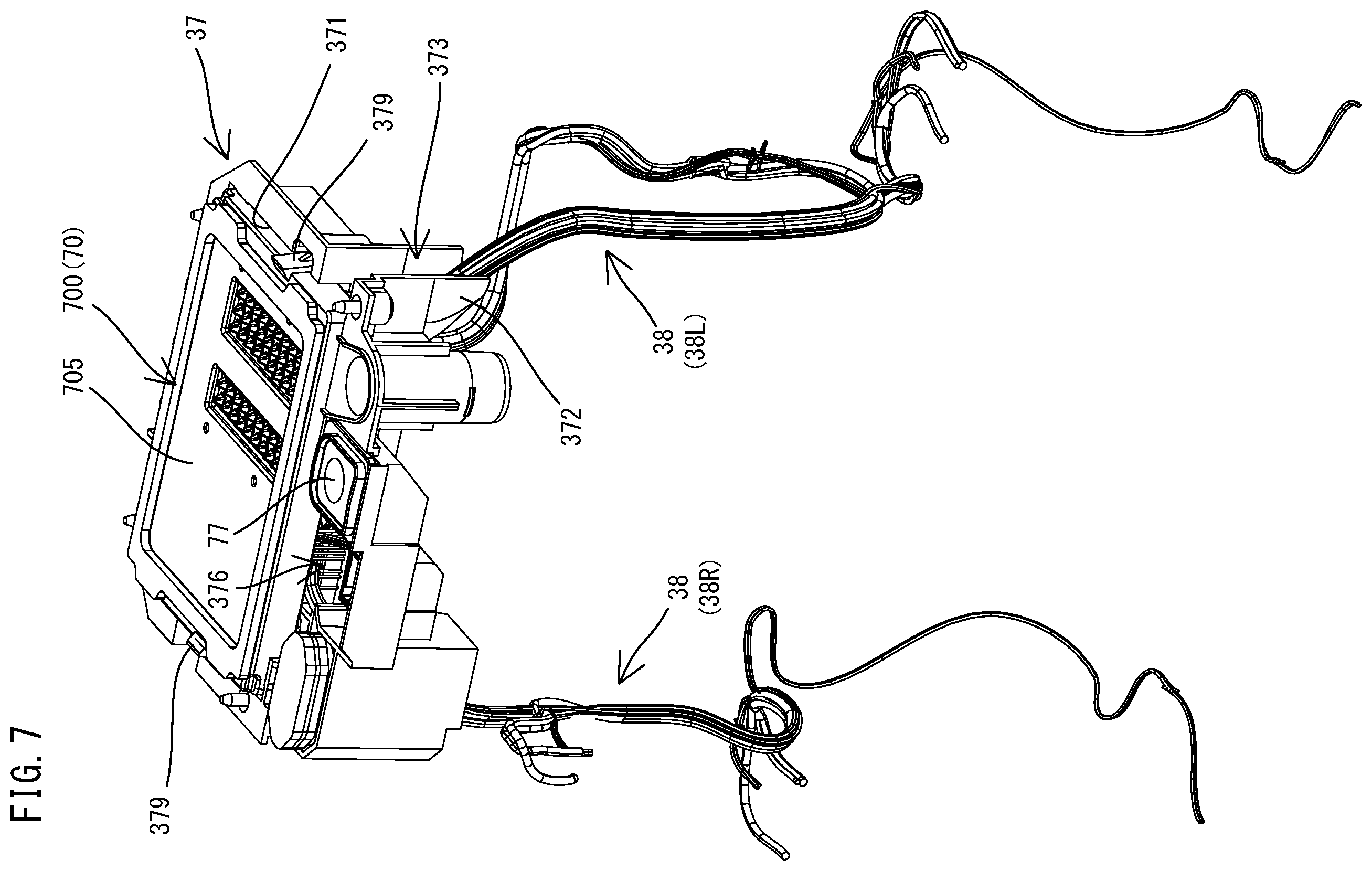 Patent US12569970 Figure 7 – Power tool having hammer mechanism