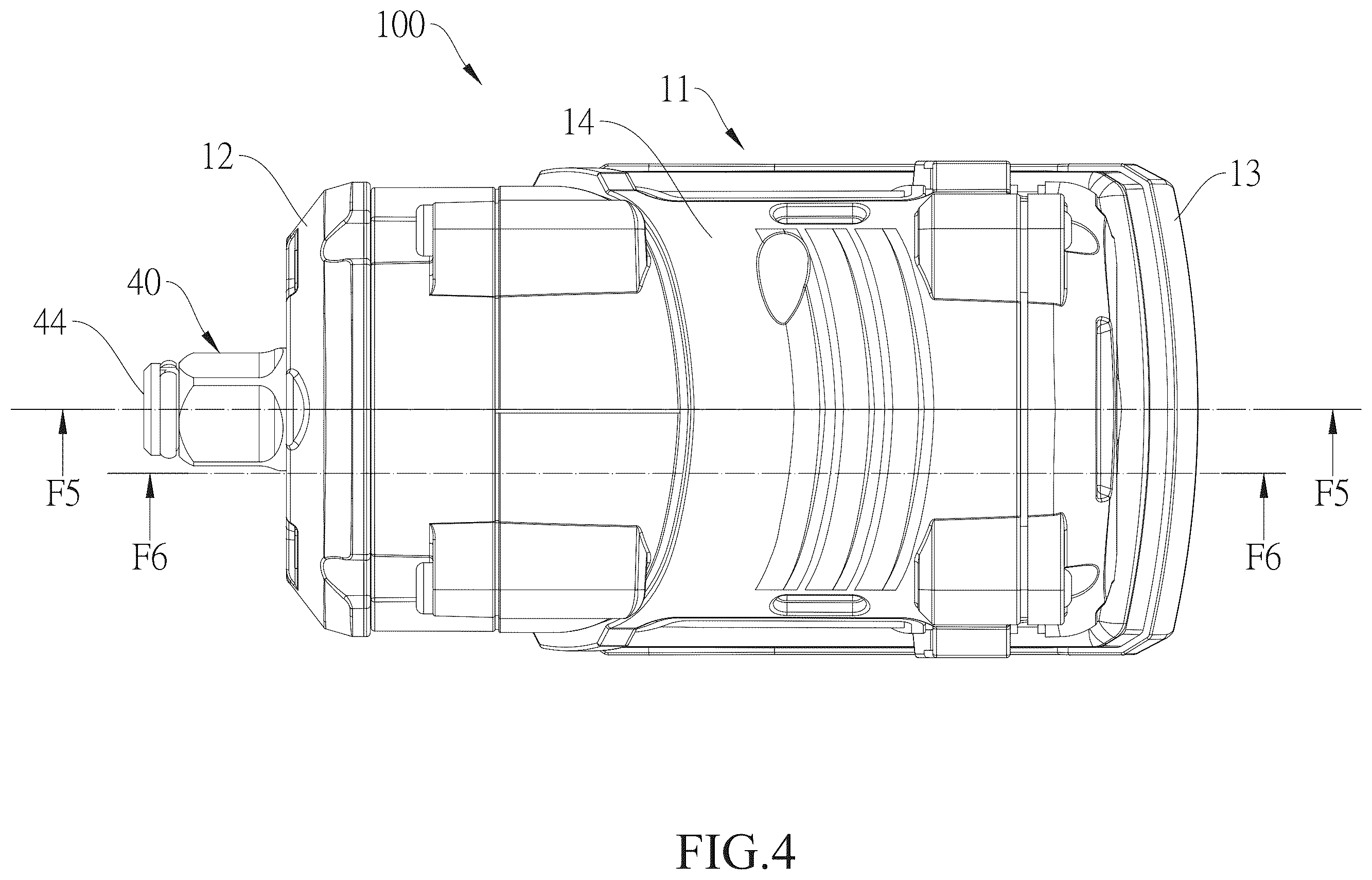 Patent US12569974 Figure 4 – Power tool