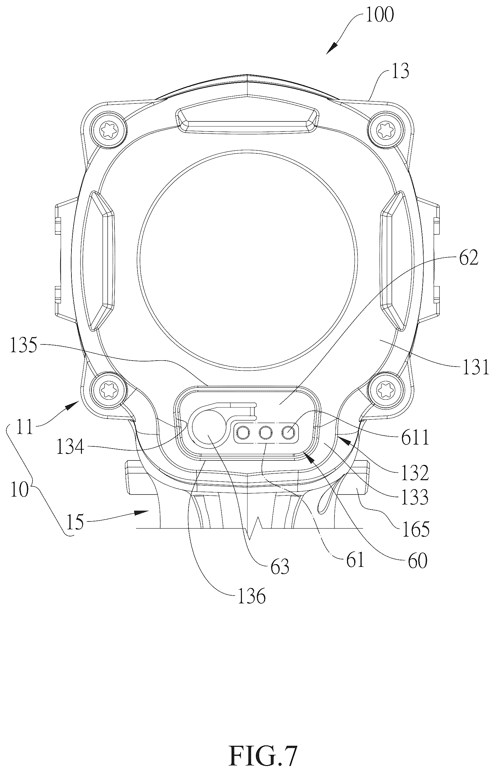 Patent US12569974 Figure 7 – Power tool