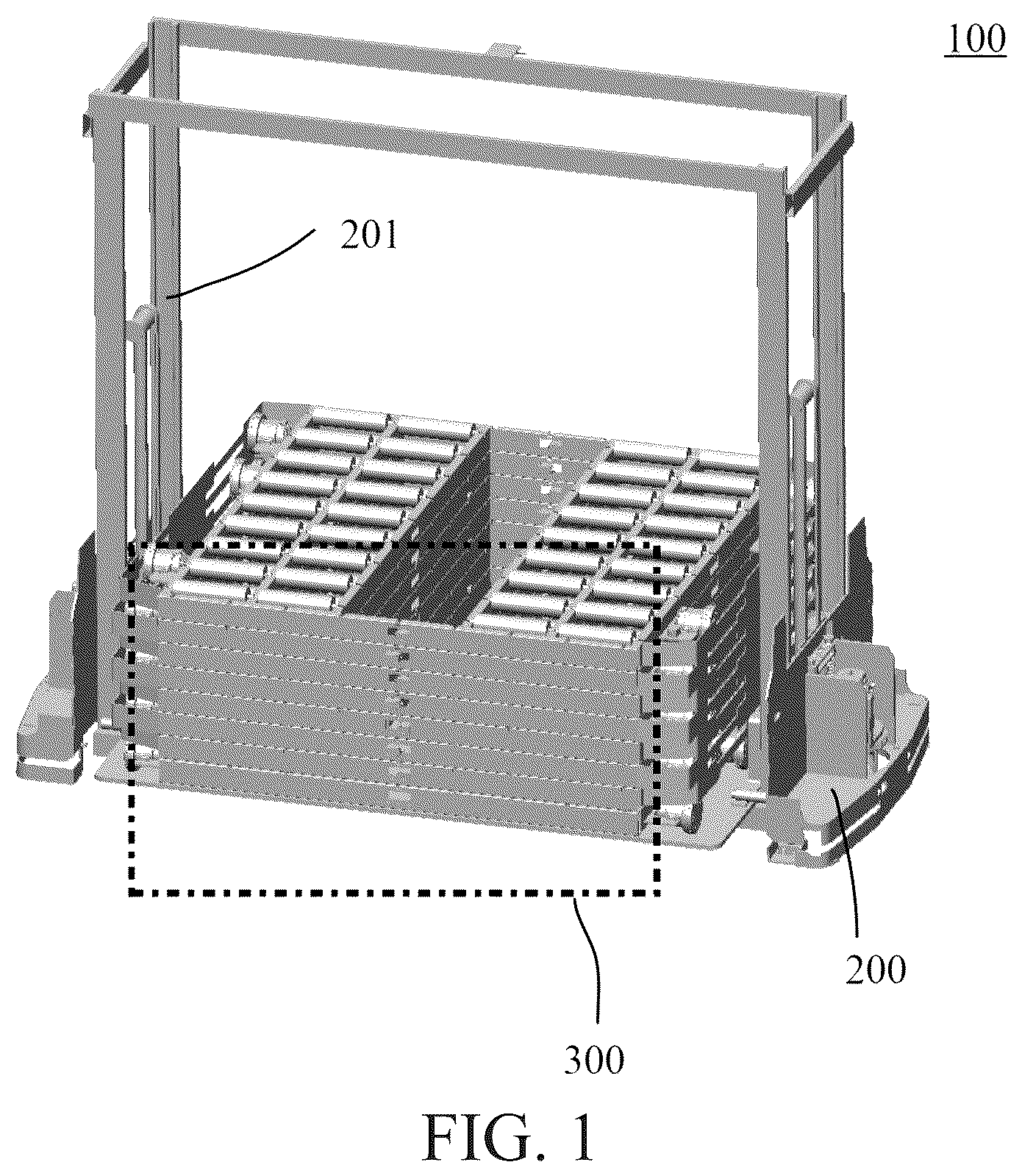 Patent US12569978 Figure 1 – Autonomous mobile machine, method for controlling autonomous mobile machine, and controller
