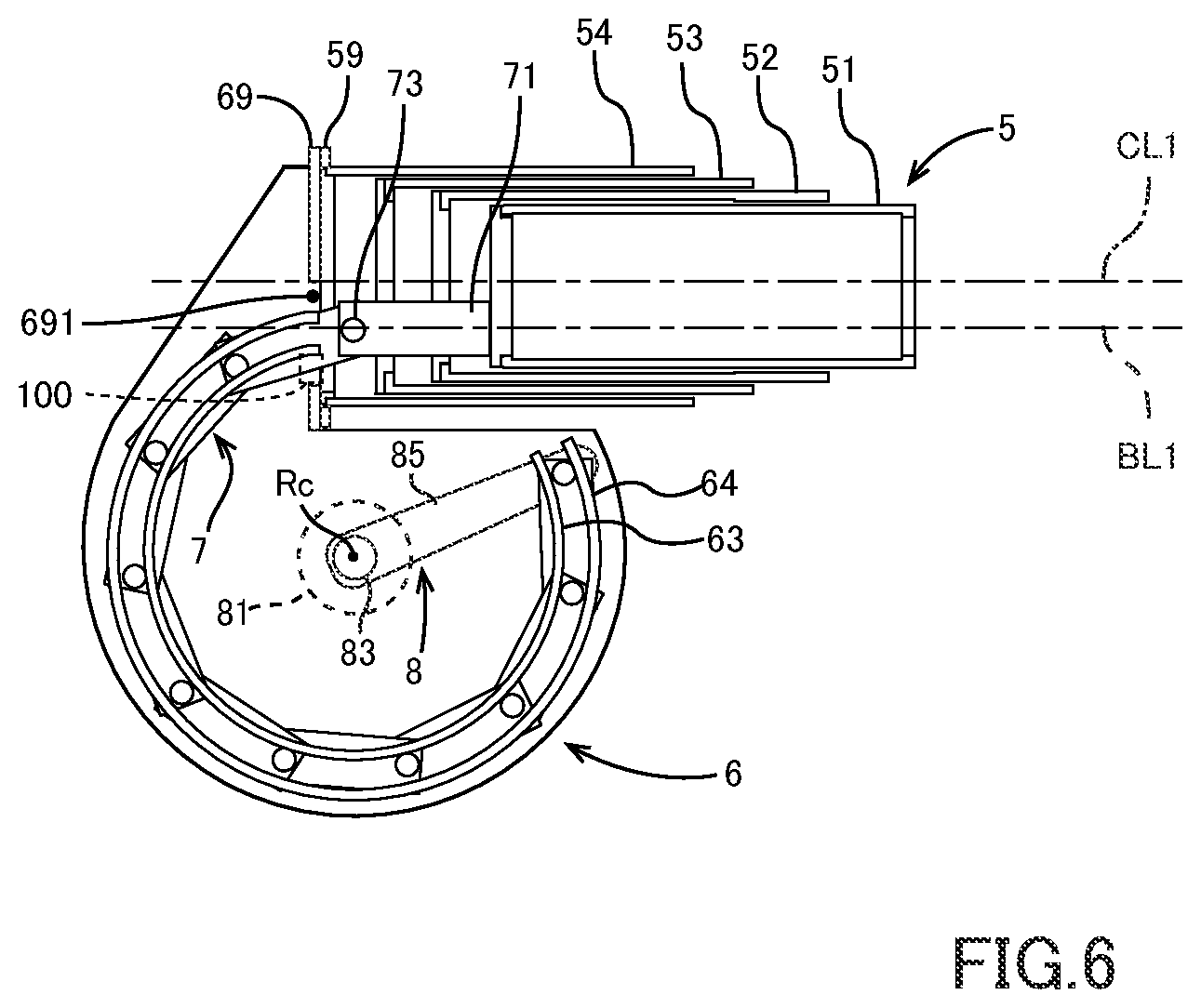 Patent US12569994 Figure 6 – Robot apparatus