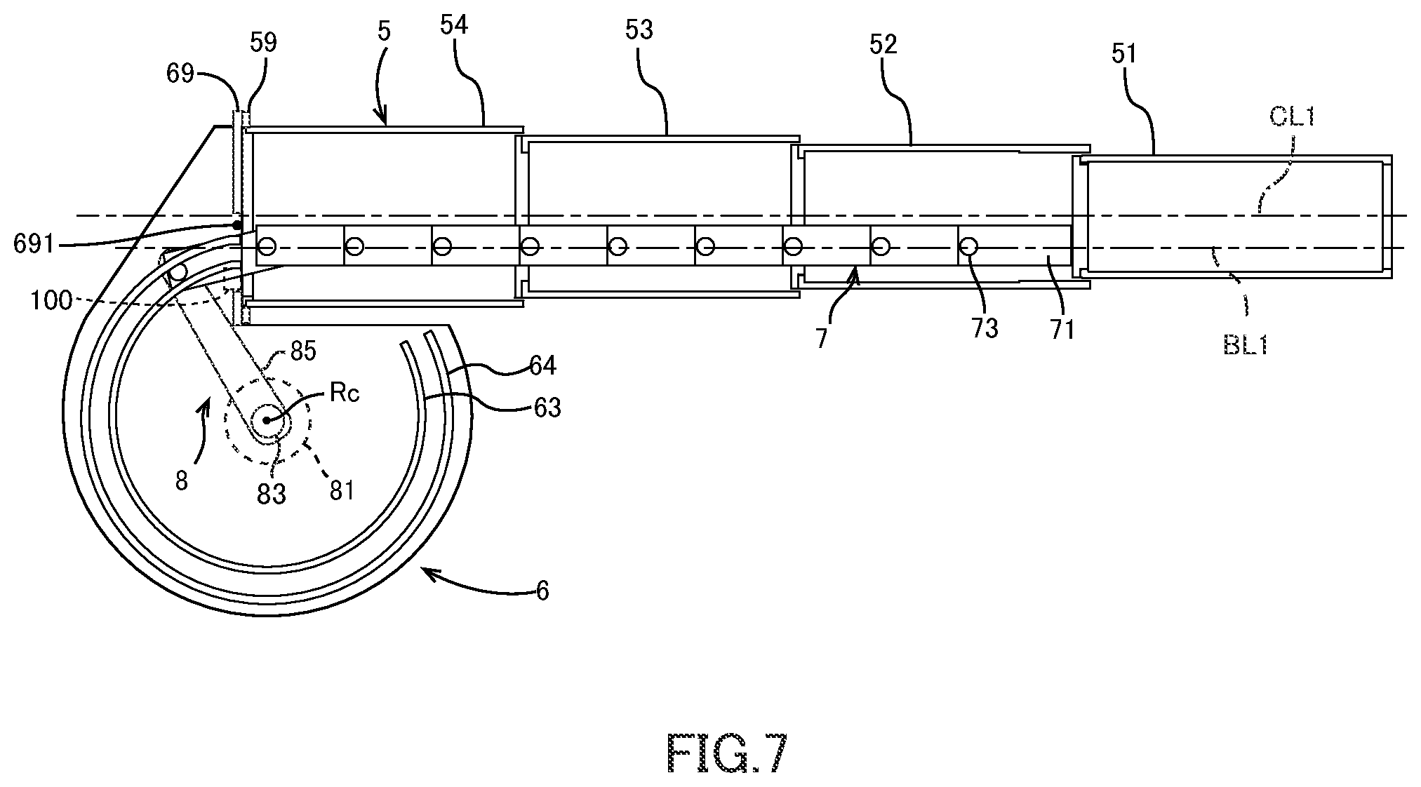 Patent US12569994 Figure 7 – Robot apparatus