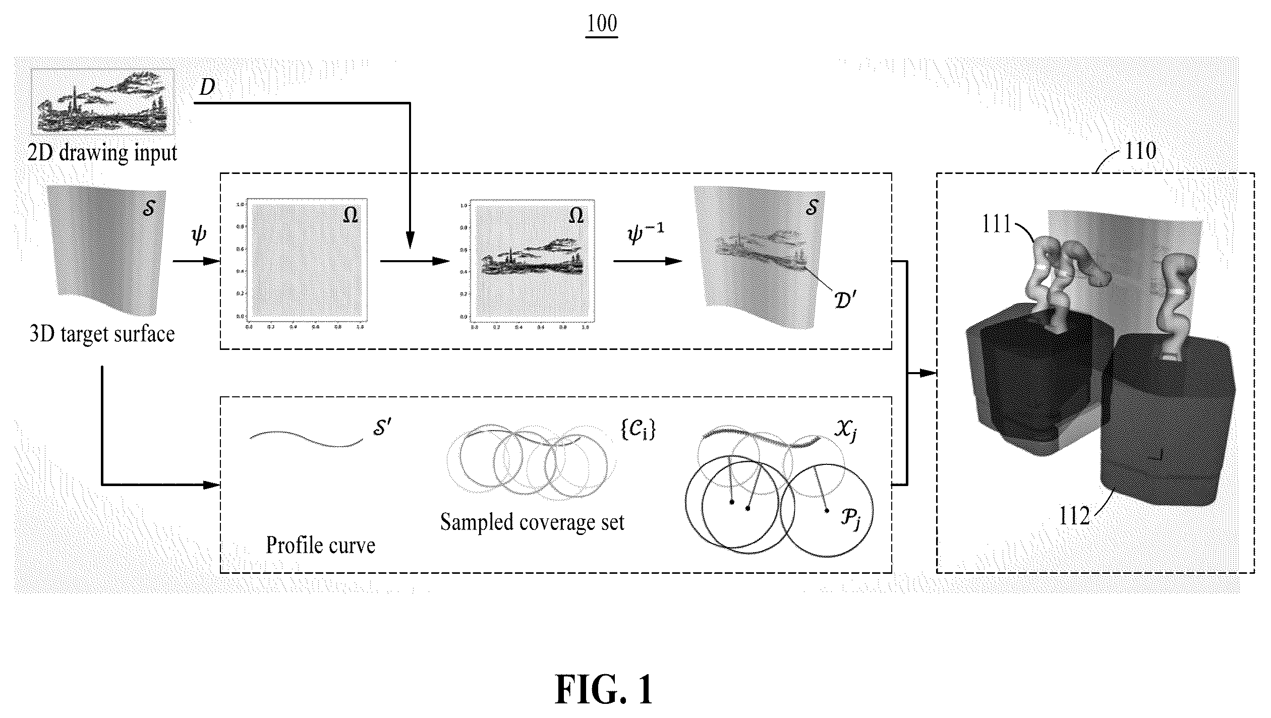 Patent US12569997 — Method of generating robot path and computing device for performing the method — Figure 1