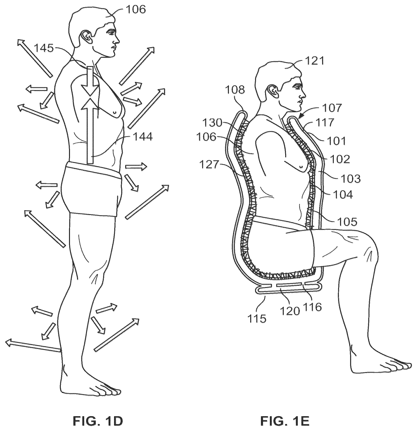Patent US12576001 Figure 3 – Systems and methods to simulate hydrostatic force on a user with minimal shear force
