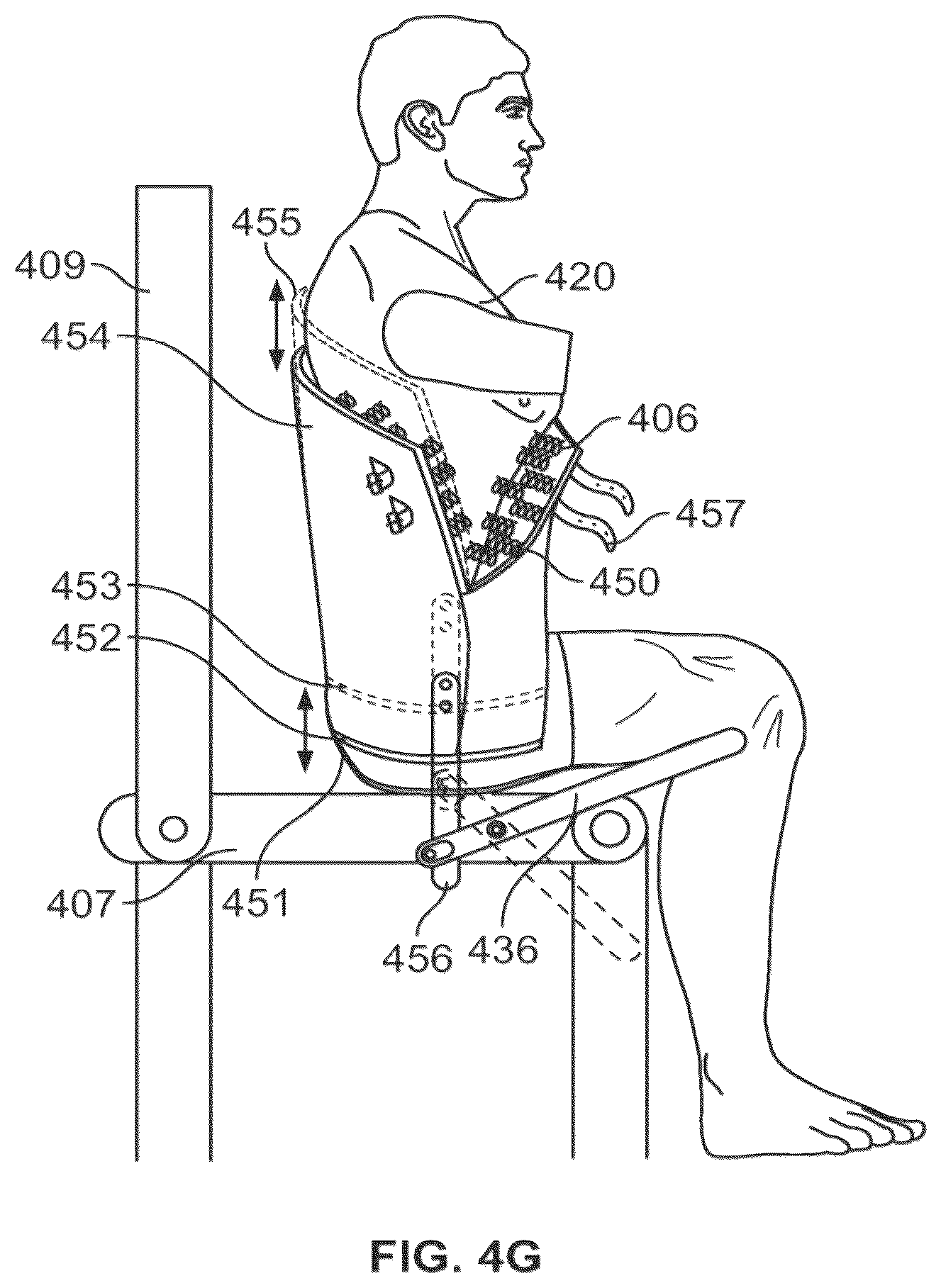 Patent US12576001 Figure 11 – Systems and methods to simulate hydrostatic force on a user with minimal shear force