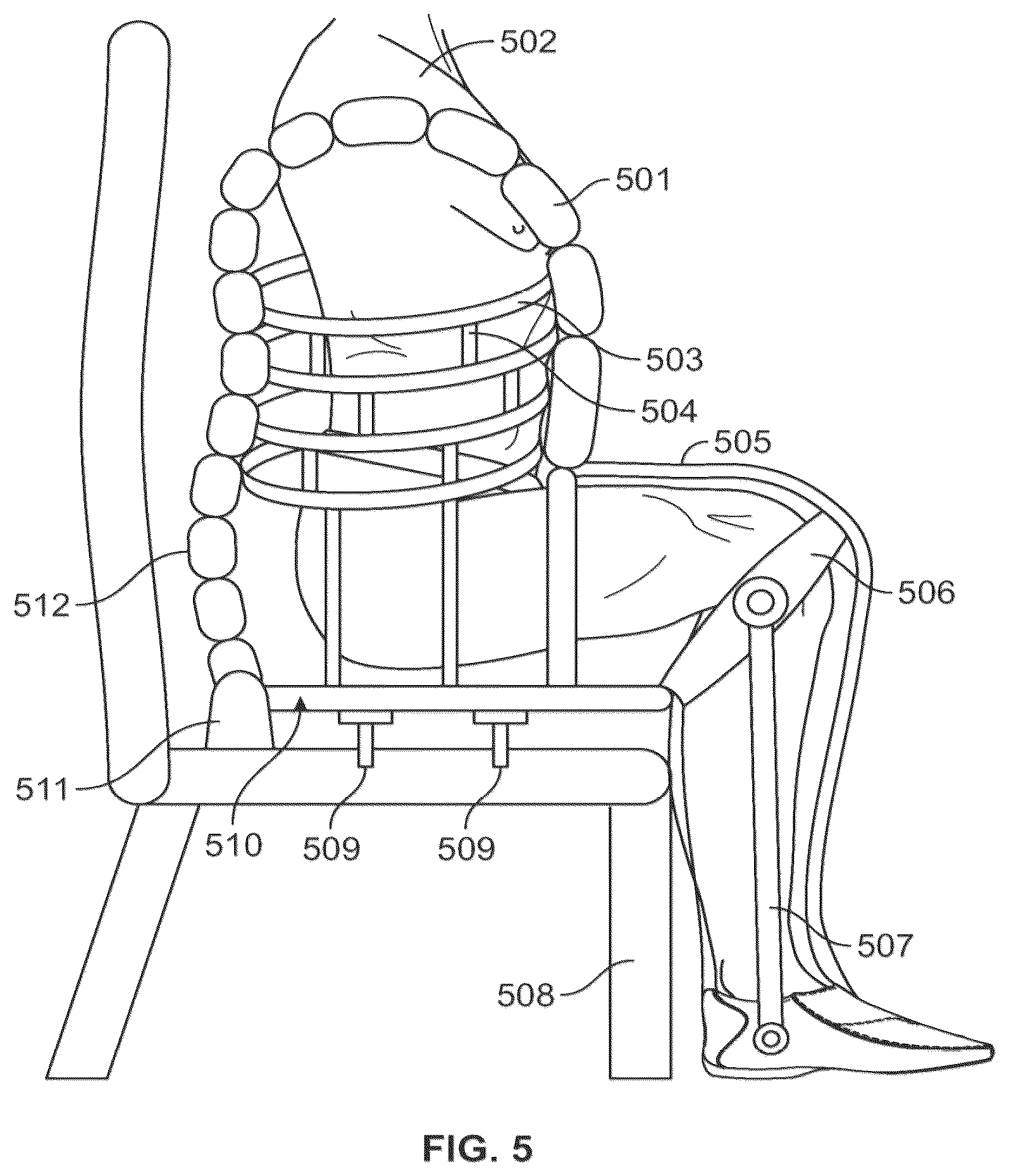 Patent US12576001 Figure 19 – Systems and methods to simulate hydrostatic force on a user with minimal shear force