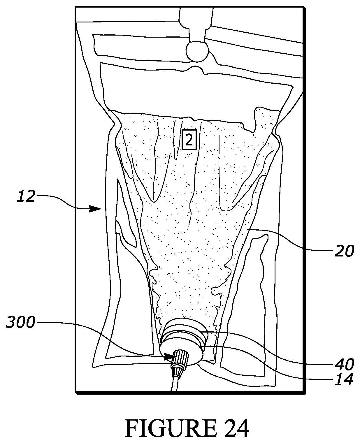 Patent US12576008 Figure 20 – Flexible container assembly and fitment assembly for a flexible container assembly