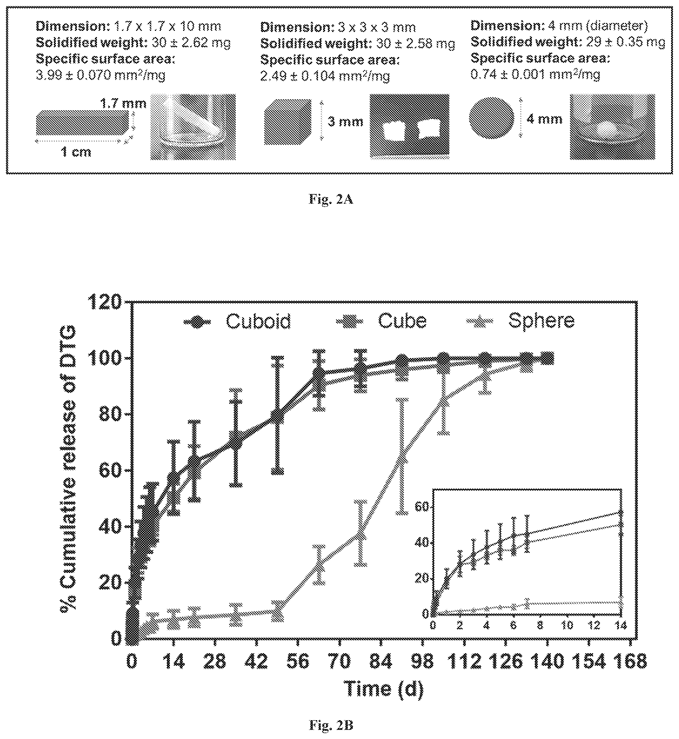 Patent US12576035 Figure 2 – Polymeric implants with high drug loading and long-acting drug release and methods of making the same