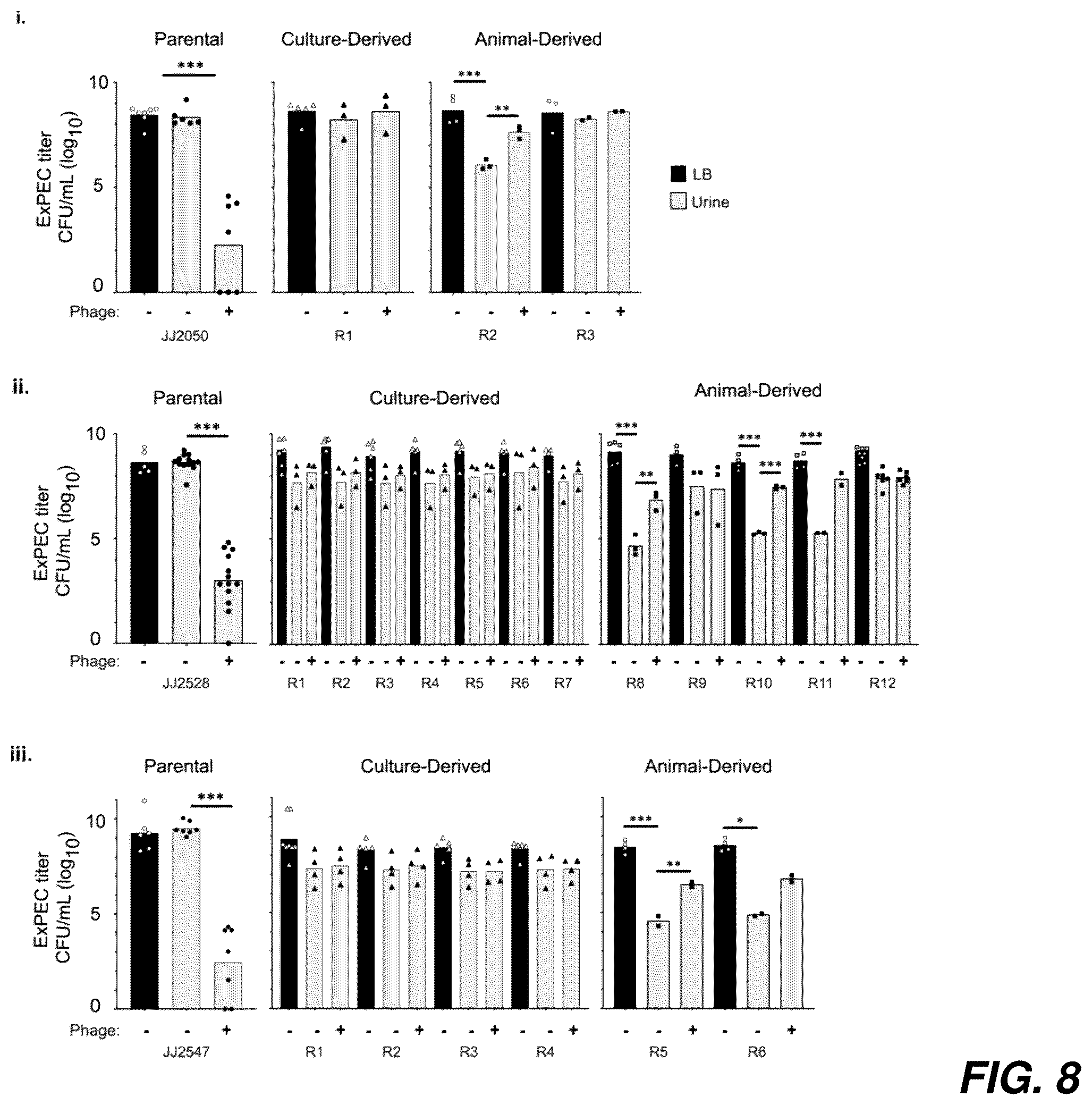 Patent US12576119 Figure 8 – Bacteriophage compositions and methods for treatment of bacterial infections