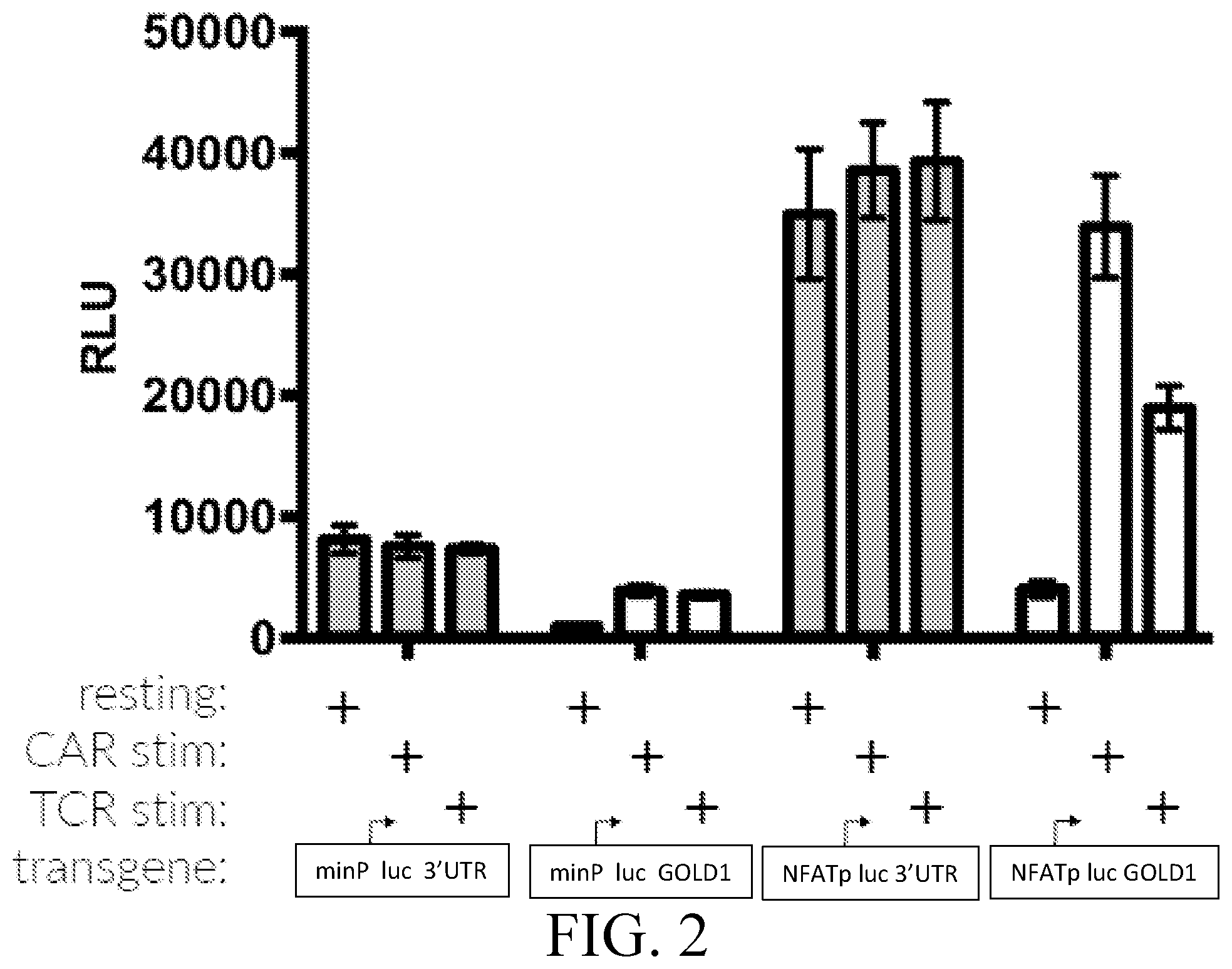 Patent US12576135 Figure 2 – Compositions and methods for anti-TnMUC1 gold CAR t-cells