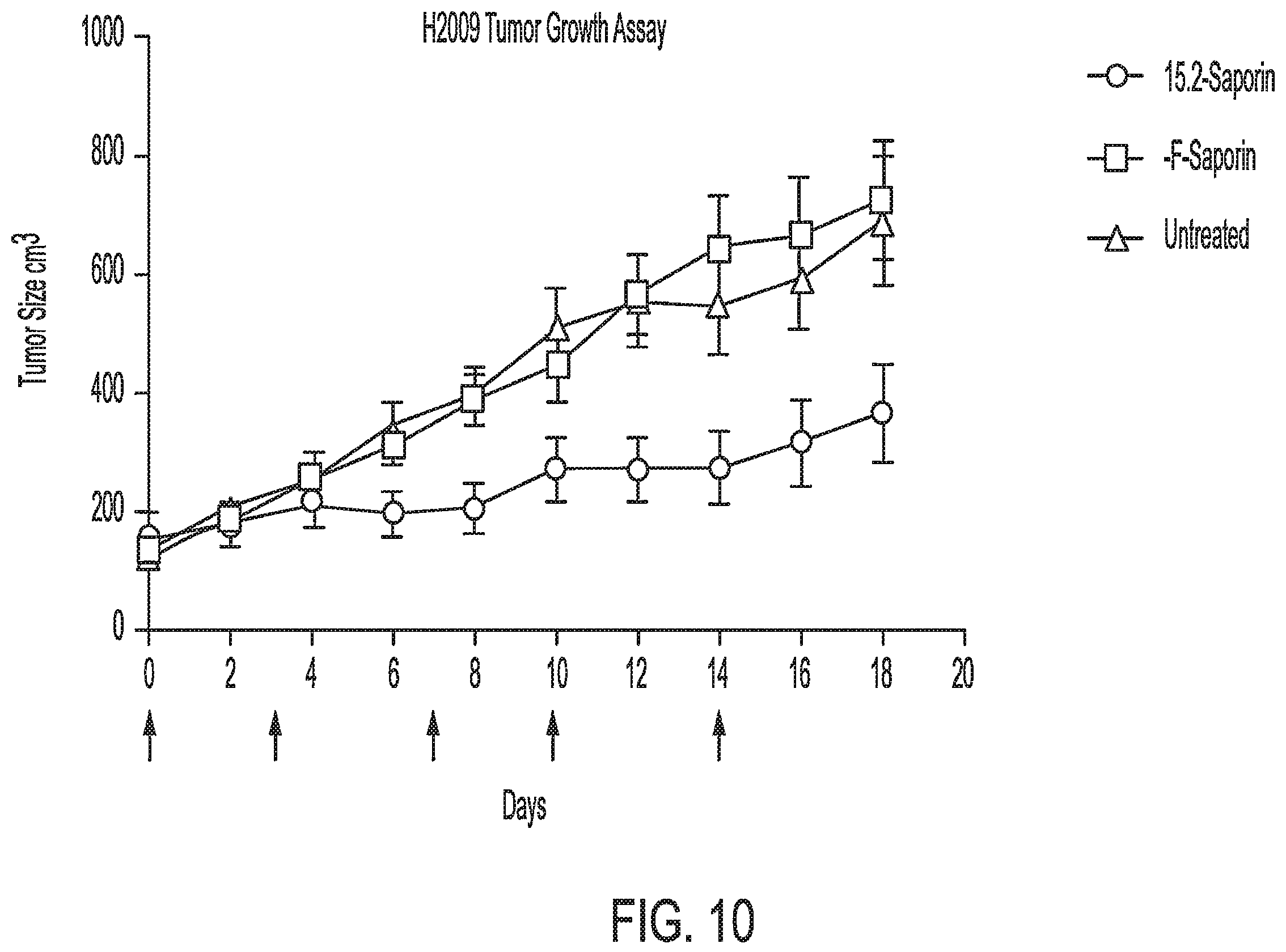 Patent US12576157 Figure 10 – Peptide saporin conjugate for the treatment of cancer