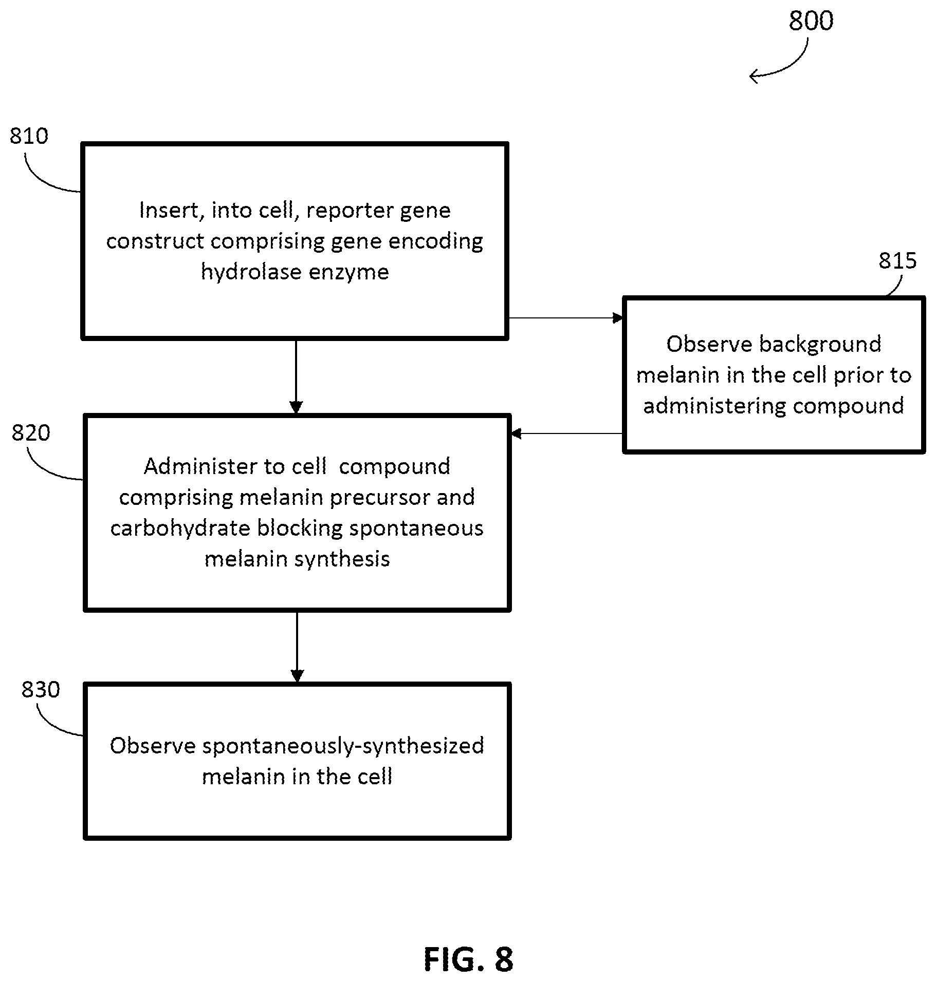 Patent US12576166 Figure 7 – Contrast agents for detection of enzyme activities based on melanin synthesis