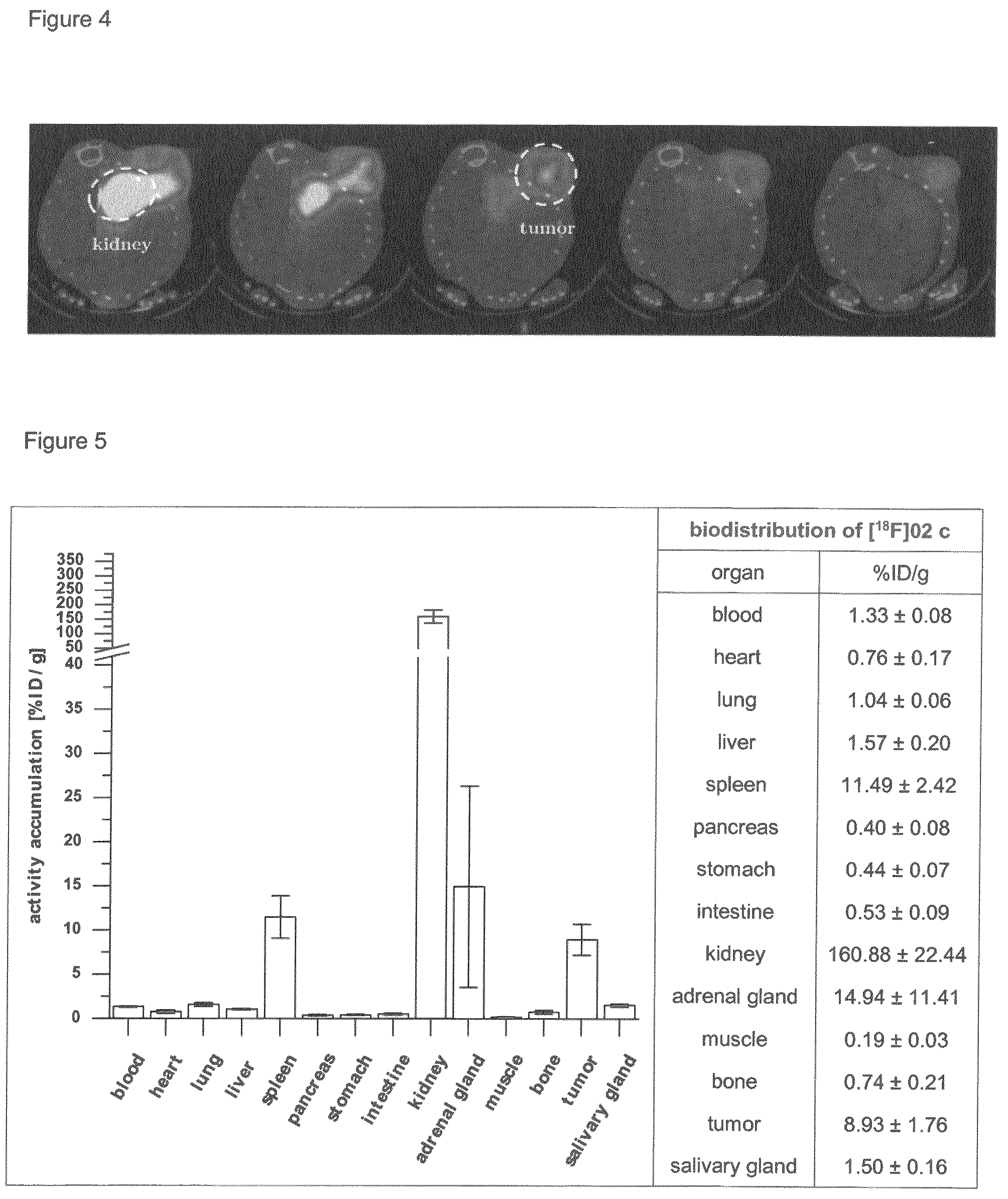 Patent US12576169 Figure 4 – Silicon-fluoride acceptor substituted radiopharmaceuticals and precursors thereof