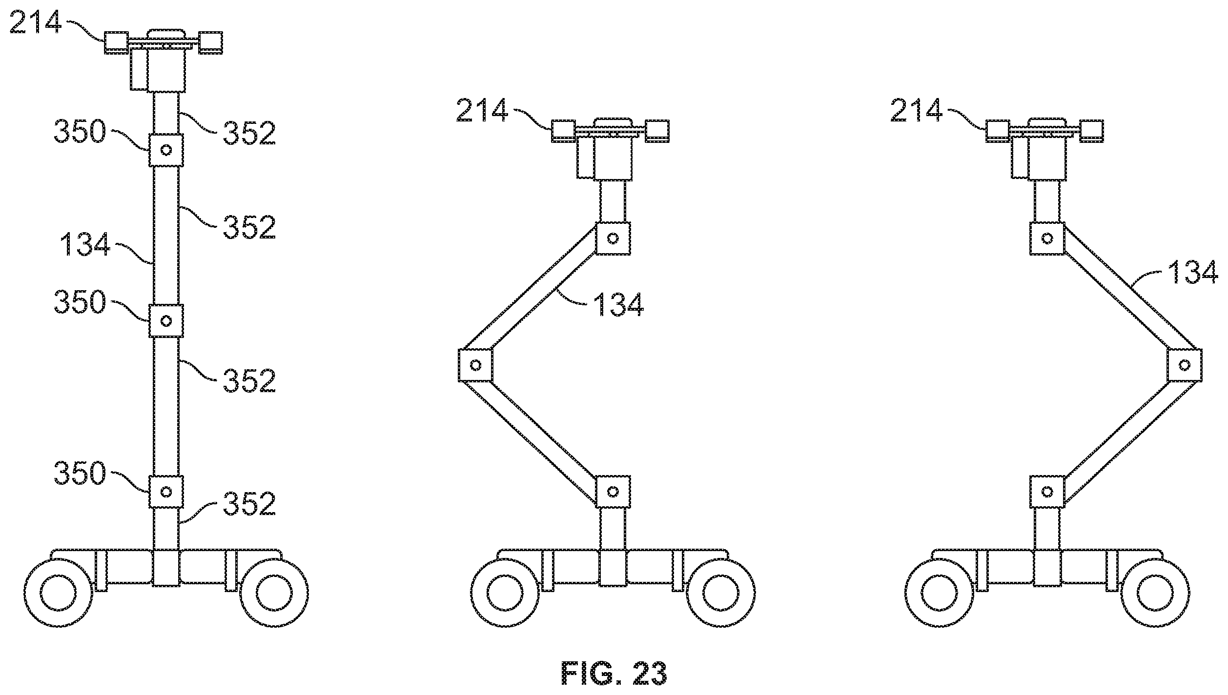 Patent US12576172 Figure 14 – Ultraviolet light sanitizing cart having a wand assembly