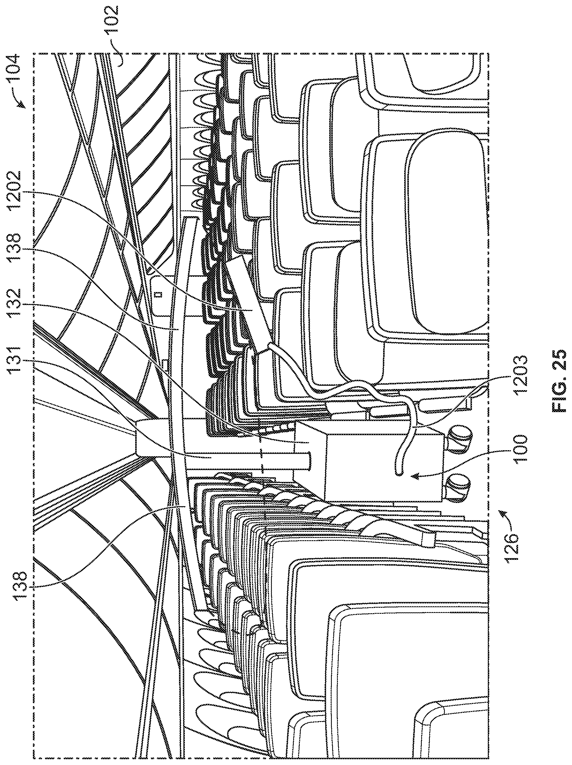 Patent US12576172 Figure 16 – Ultraviolet light sanitizing cart having a wand assembly
