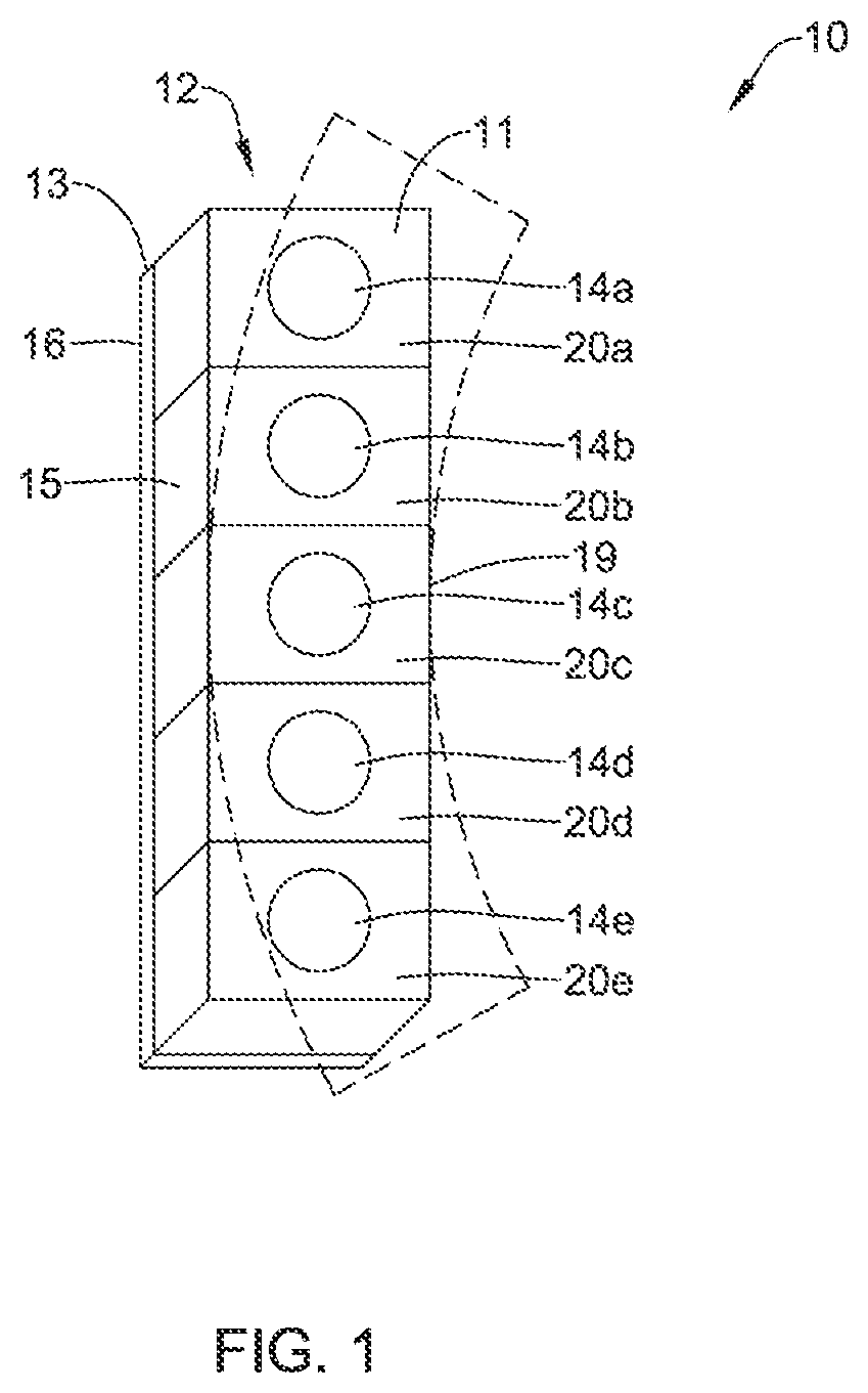 Patent US12576173 Figure 1 – Flexible UVC disinfectant device