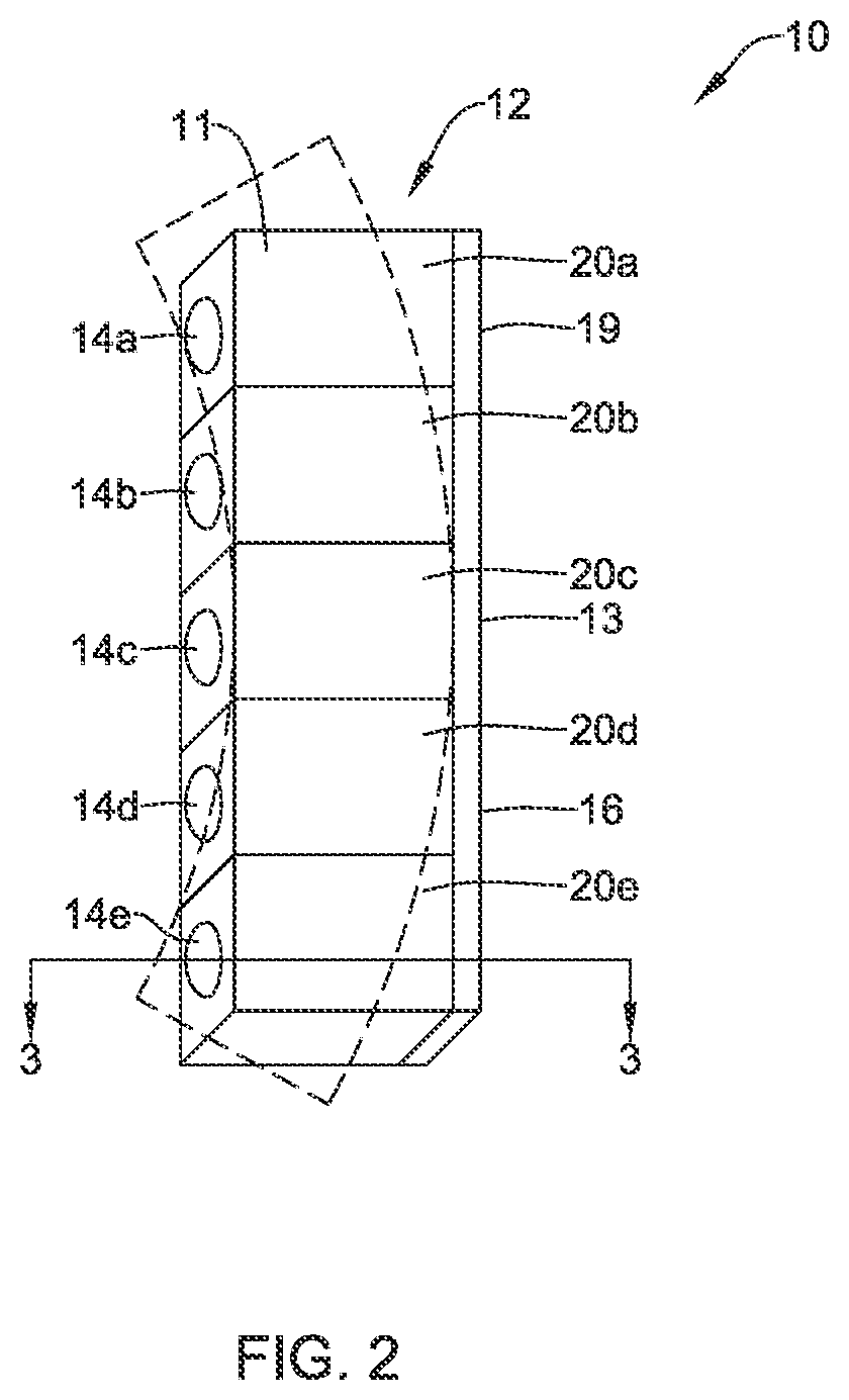 Patent US12576173 Figure 2 – Flexible UVC disinfectant device