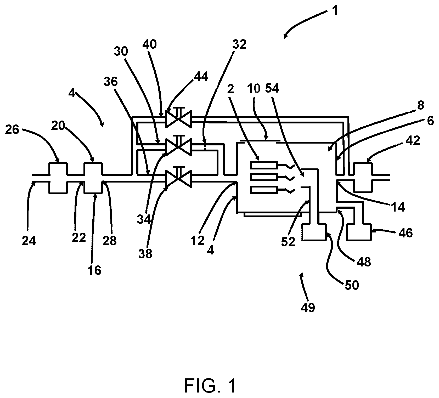 Patent US12576175 — Method and device for sterilizing medical instruments using a plasma — Figure 1