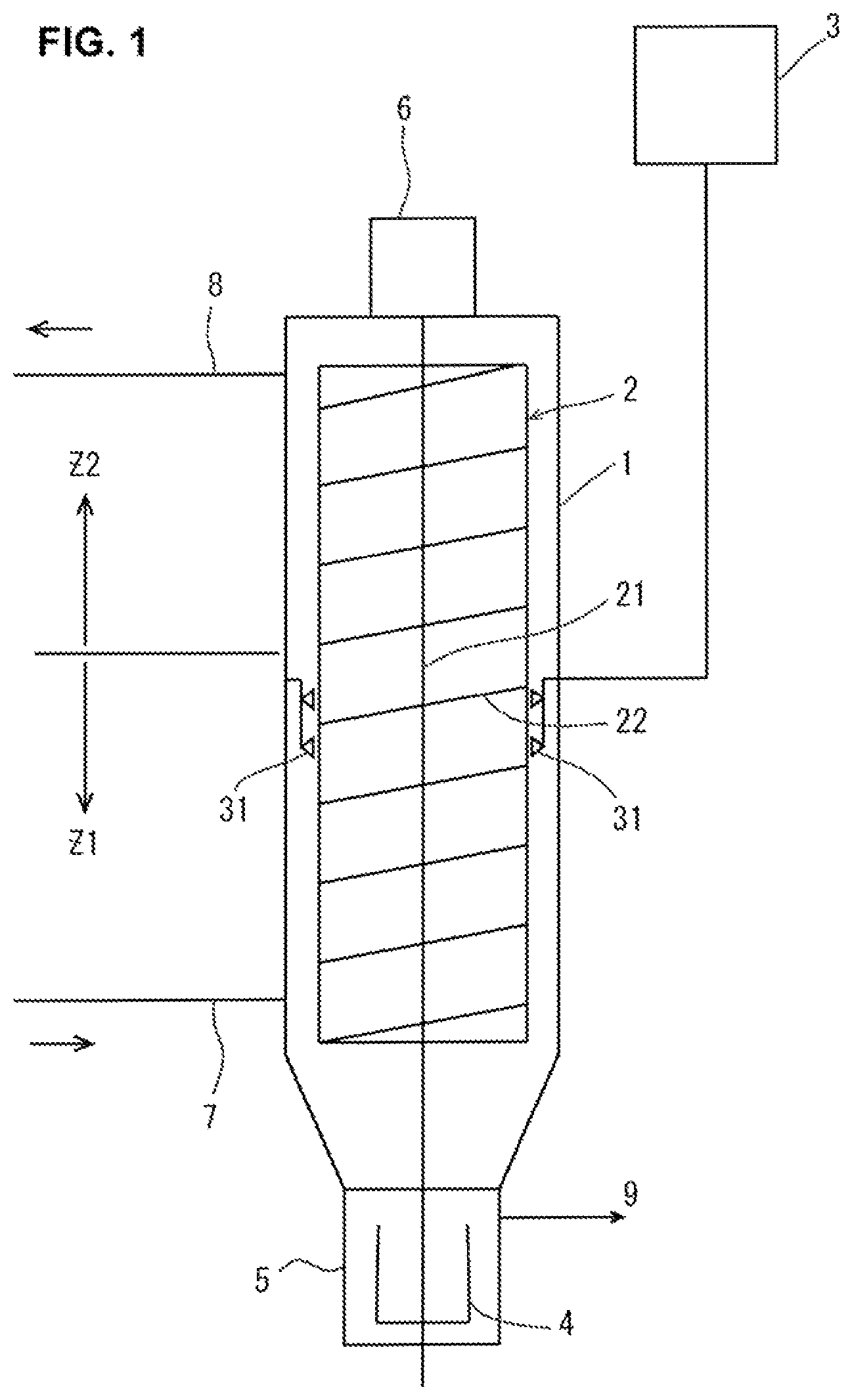 Patent US12576179 Figure 1 – Virus removal device