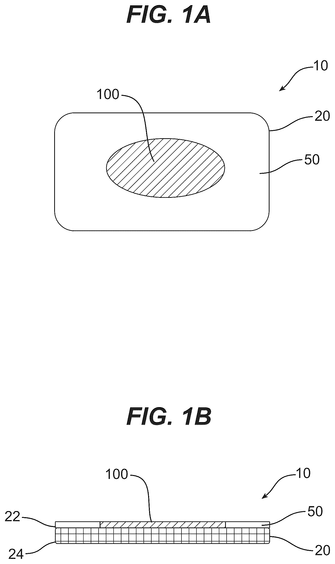 Patent US12576182 Figure 1 – Absorbable dressings for sealing sensitive neural tissue and dura matter