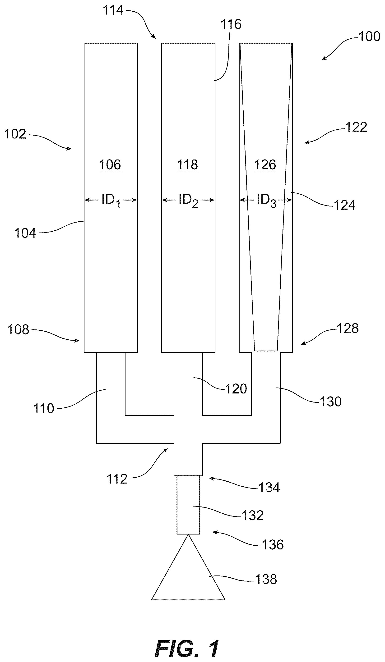 Patent US12576183 Figure 1 – Methods and devices for changing the flow rates of pH modifying fluids for controlling cross-linking rates of reactive components of biocompatible sealing compositions