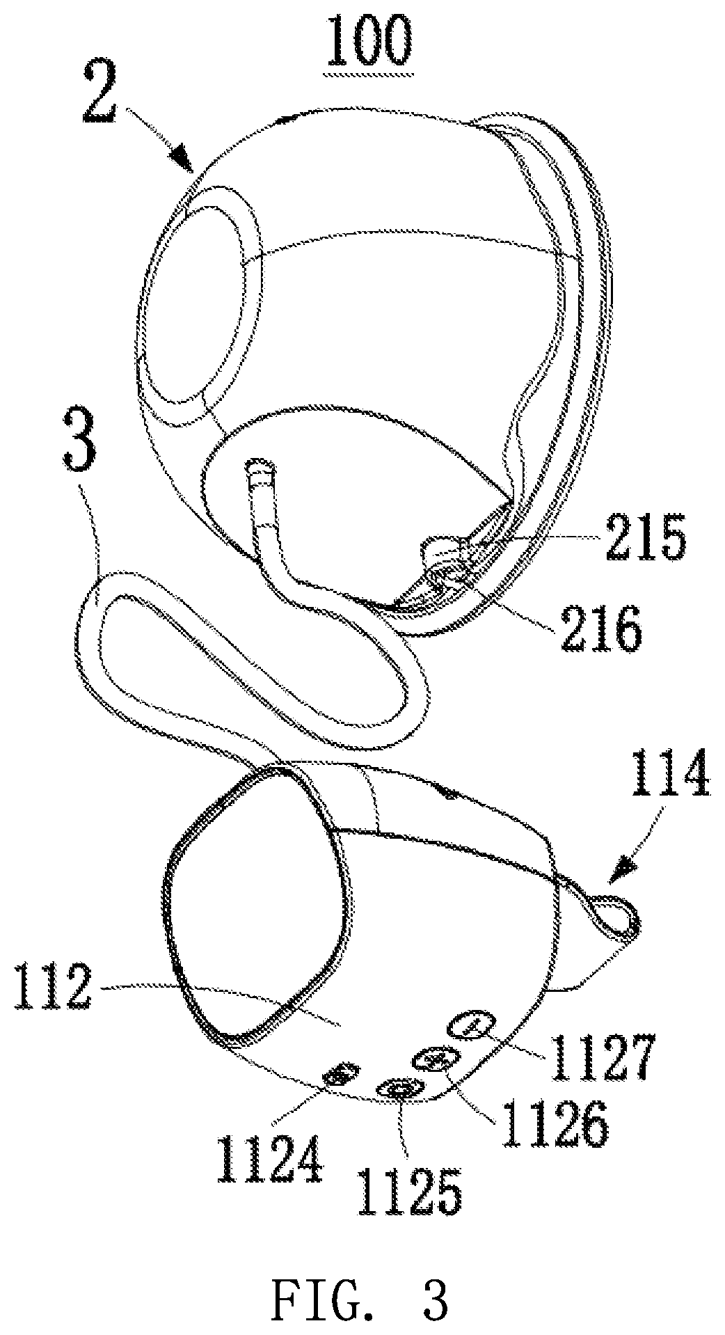 Patent US12576193 Figure 2 – Breast pump