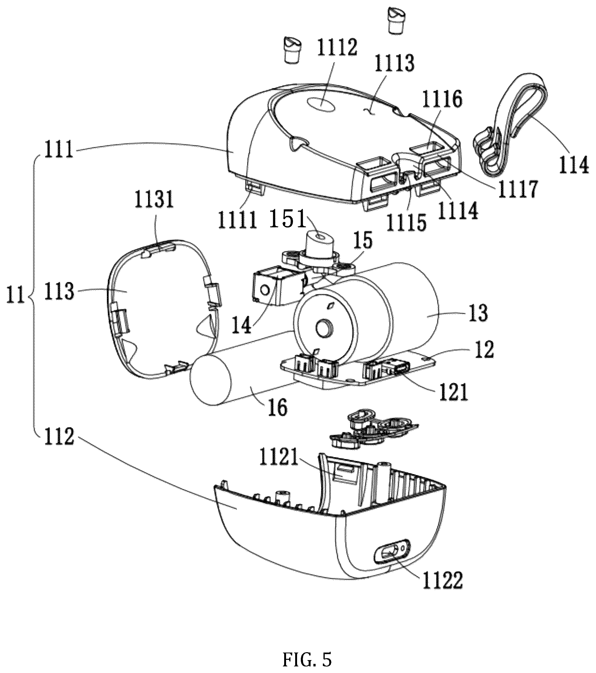 Patent US12576193 Figure 4 – Breast pump