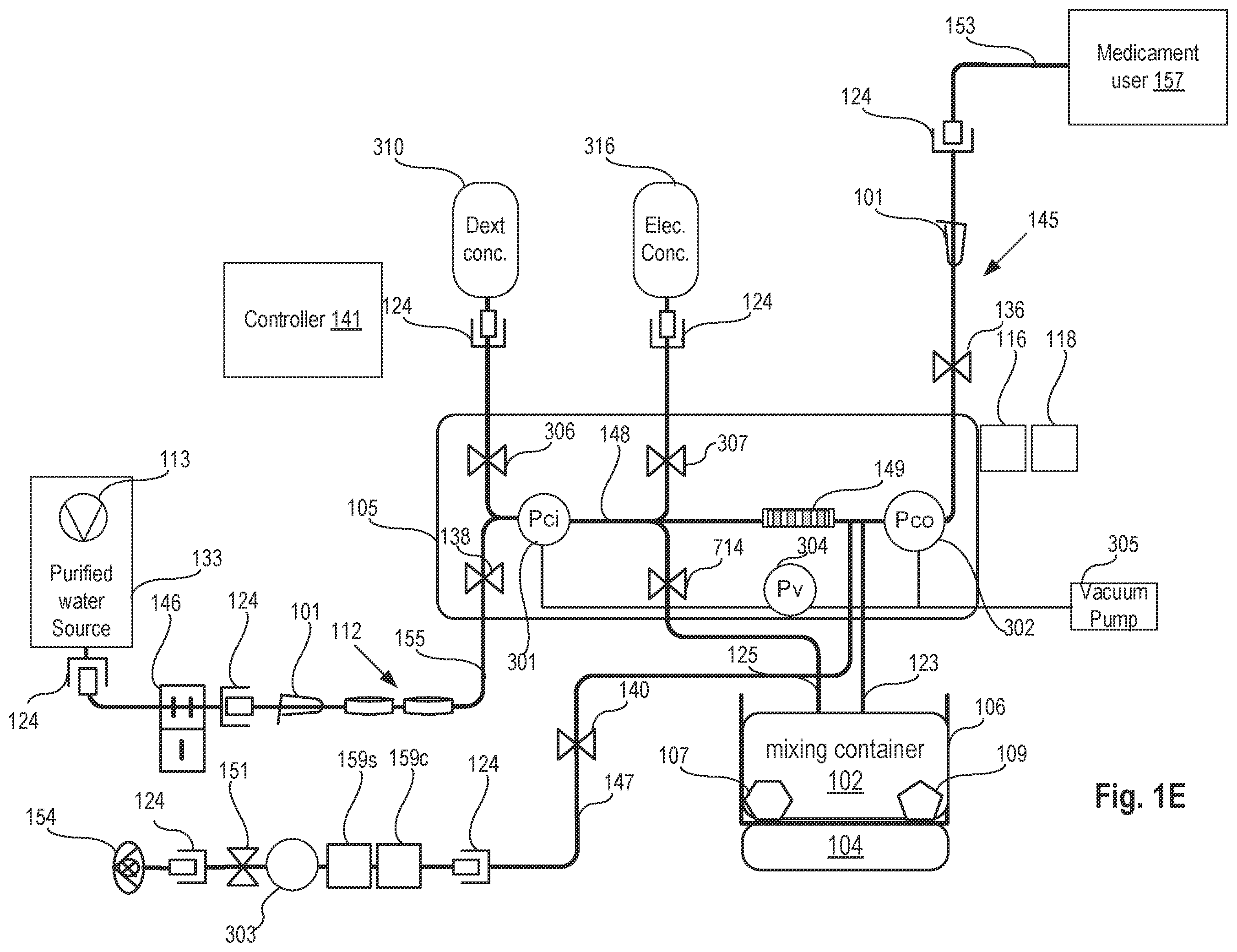 Patent US12576195 Figure 5 – Medicament preparation devices, methods, and systems