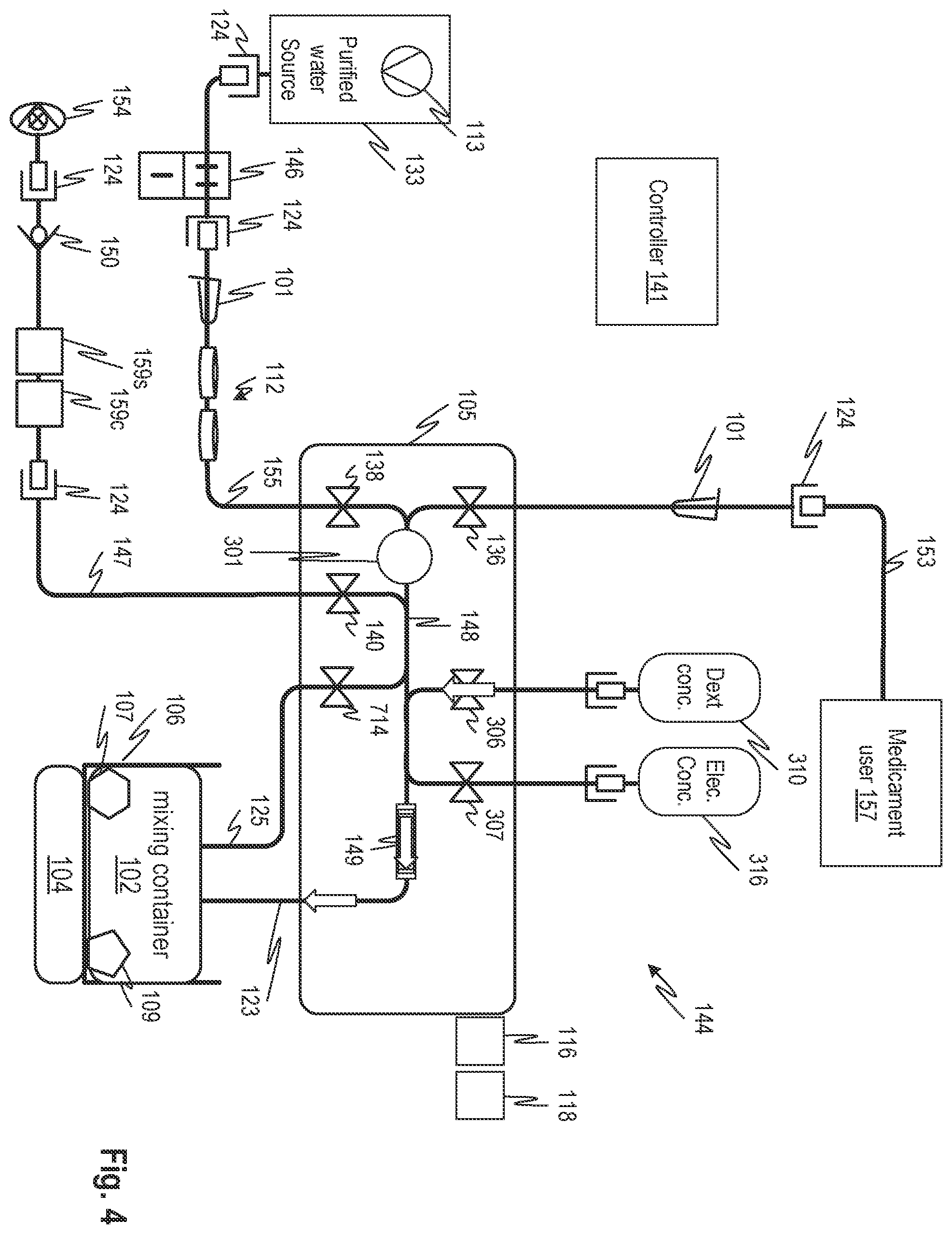 Patent US12576195 Figure 8 – Medicament preparation devices, methods, and systems