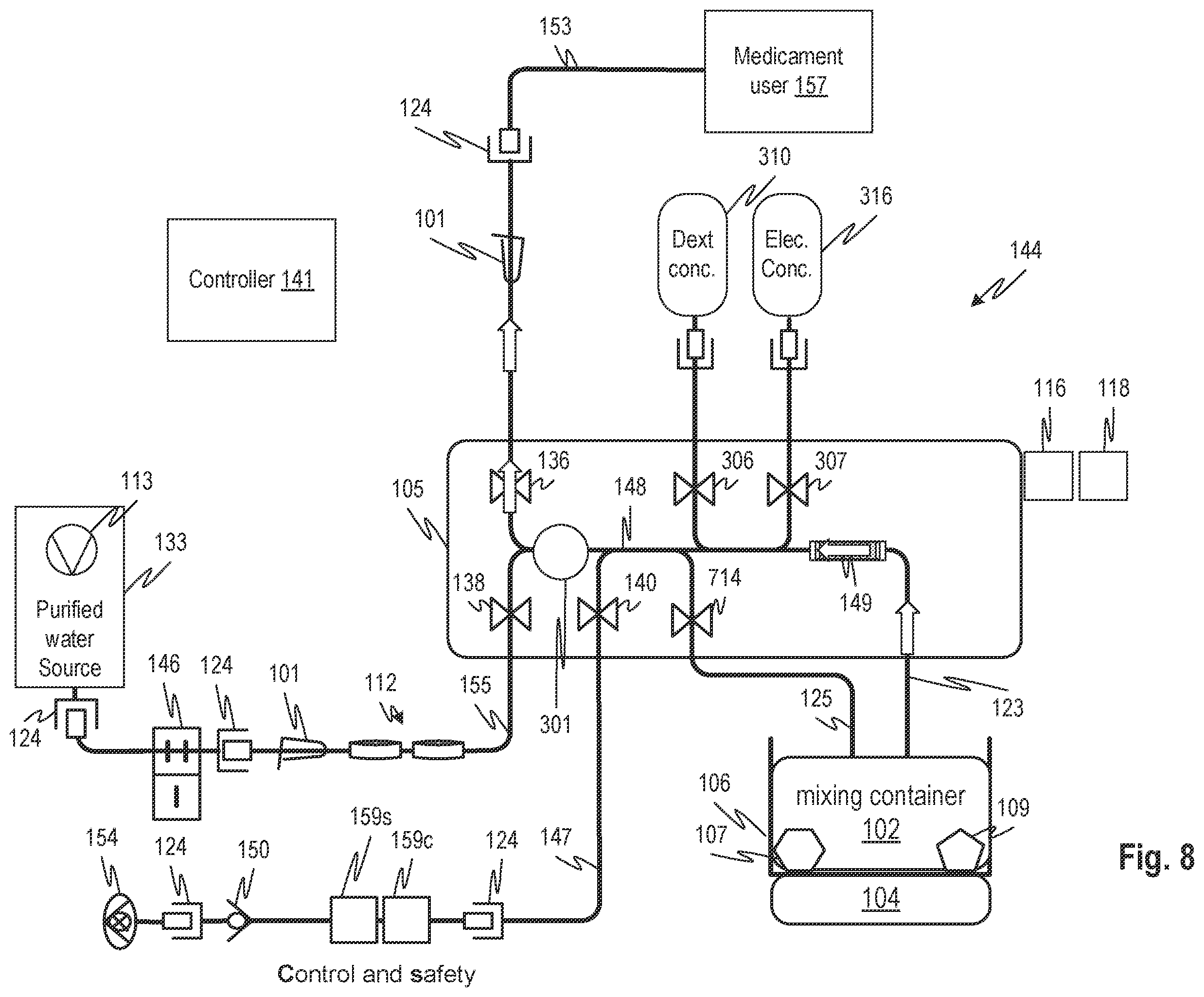 Patent US12576195 Figure 12 – Medicament preparation devices, methods, and systems
