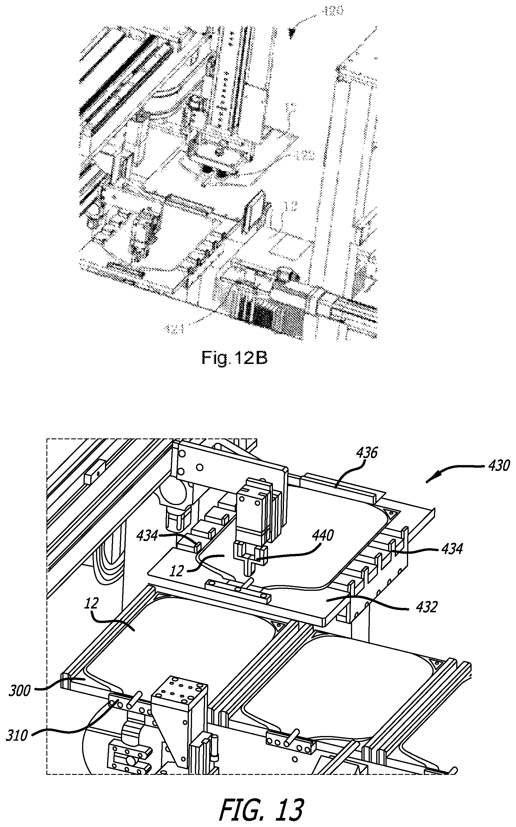 Patent US12576196 Figure 12 – Medical fluid container assembling system and method