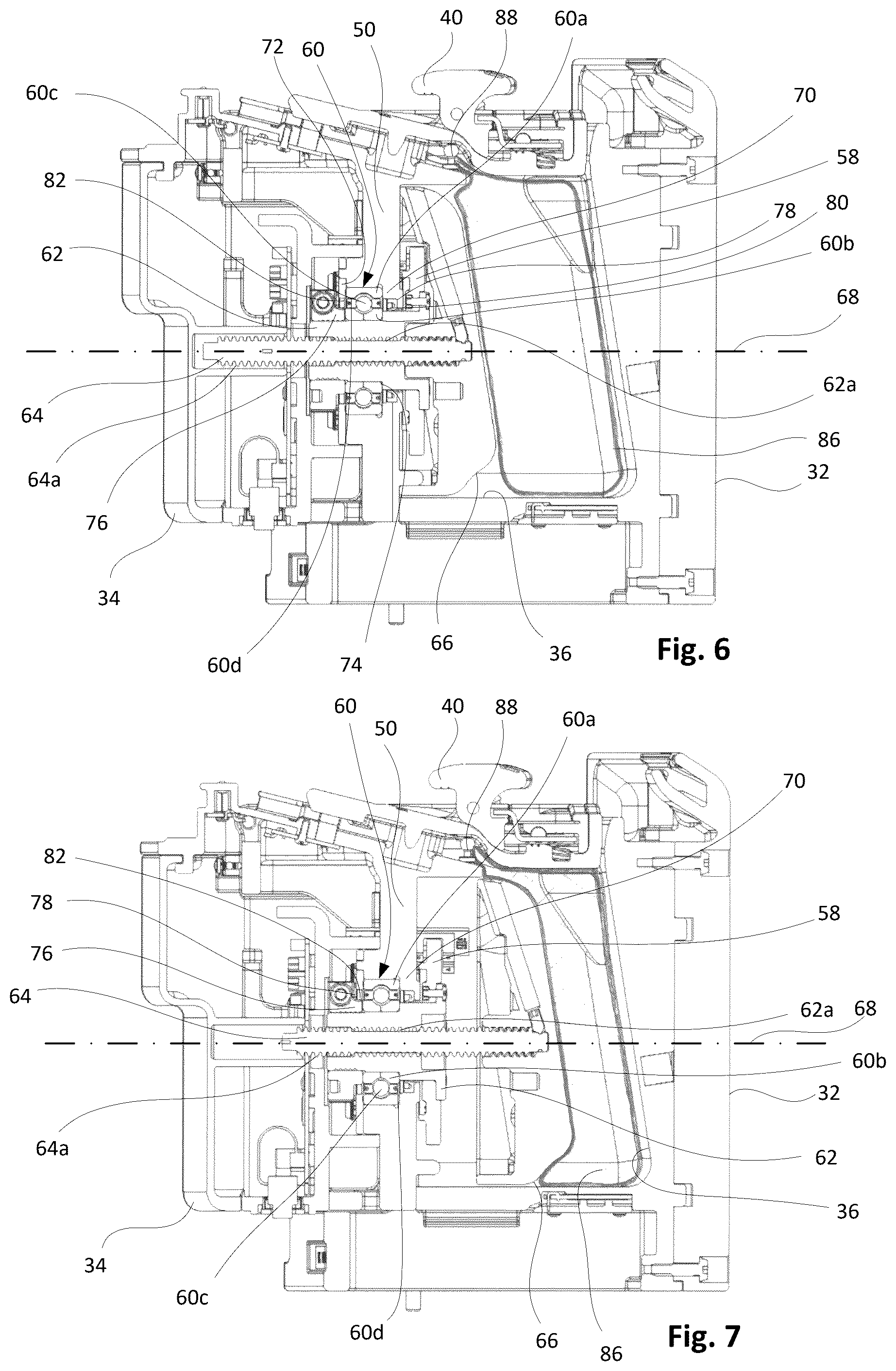 Patent US12576202 Figure 4 – Insert for a centrifuge rotor having lubricant-free bearing