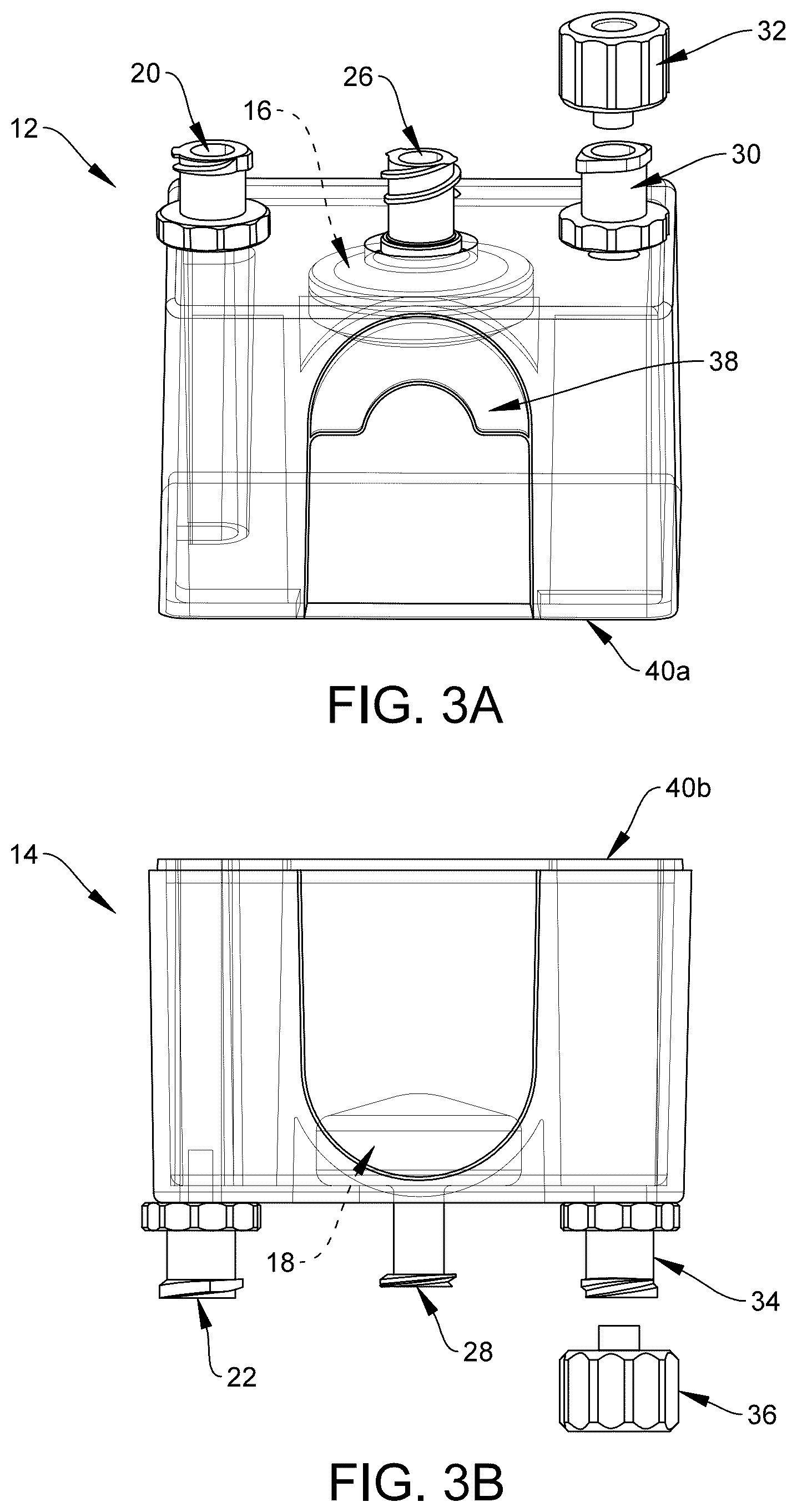 Patent US12576203 Figure 3 – Fluid collection canister for use with sub-atmospheric pressure pump
