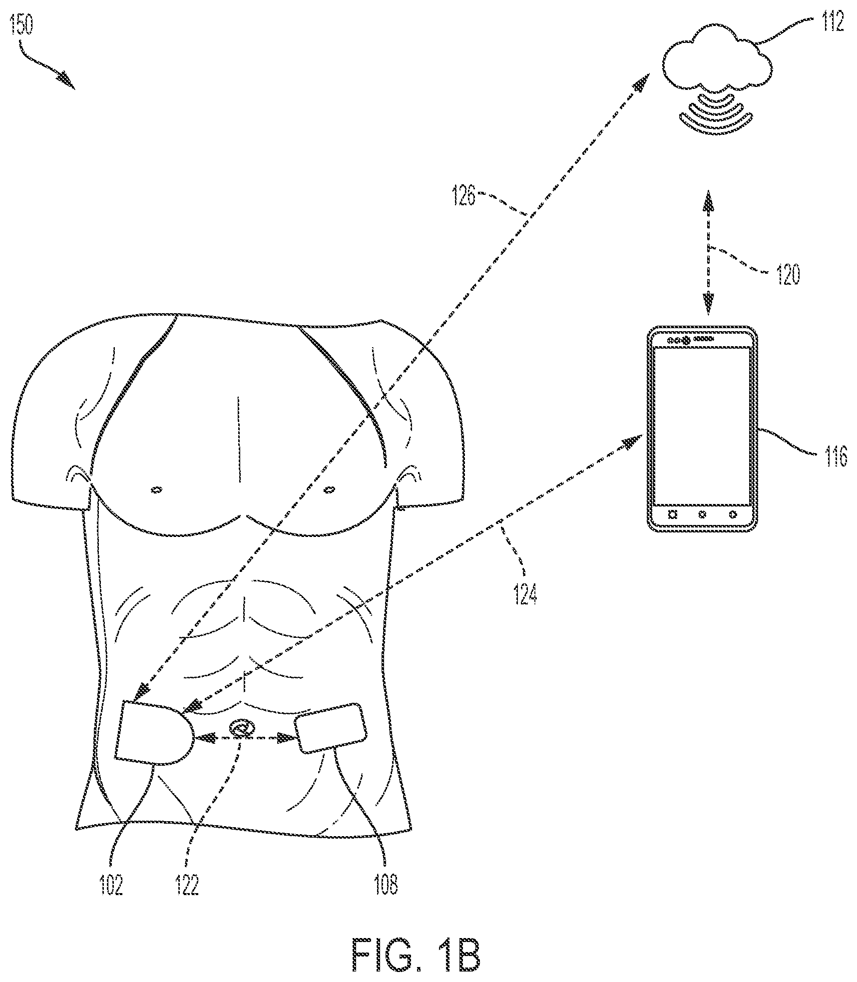 Patent US12576206 Figure 2 – Wearable automated medication delivery system