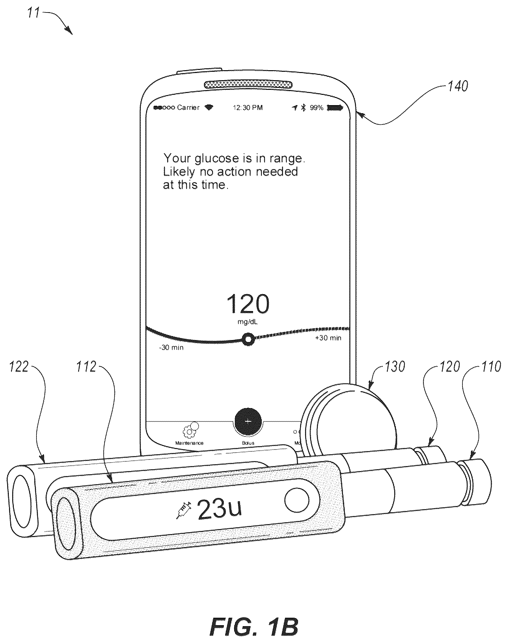 Patent US12576212 Figure 2 – Medicine injection and disease management systems, devices, and methods