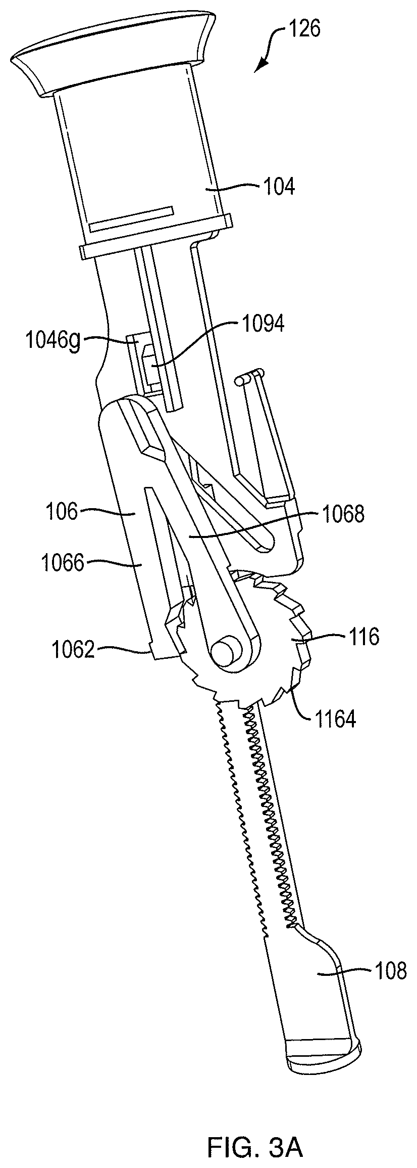 Patent US12576213 Figure 7 – Multiple dosage injector with rack and pinion dosage system having ram that includes a lockout protrusion