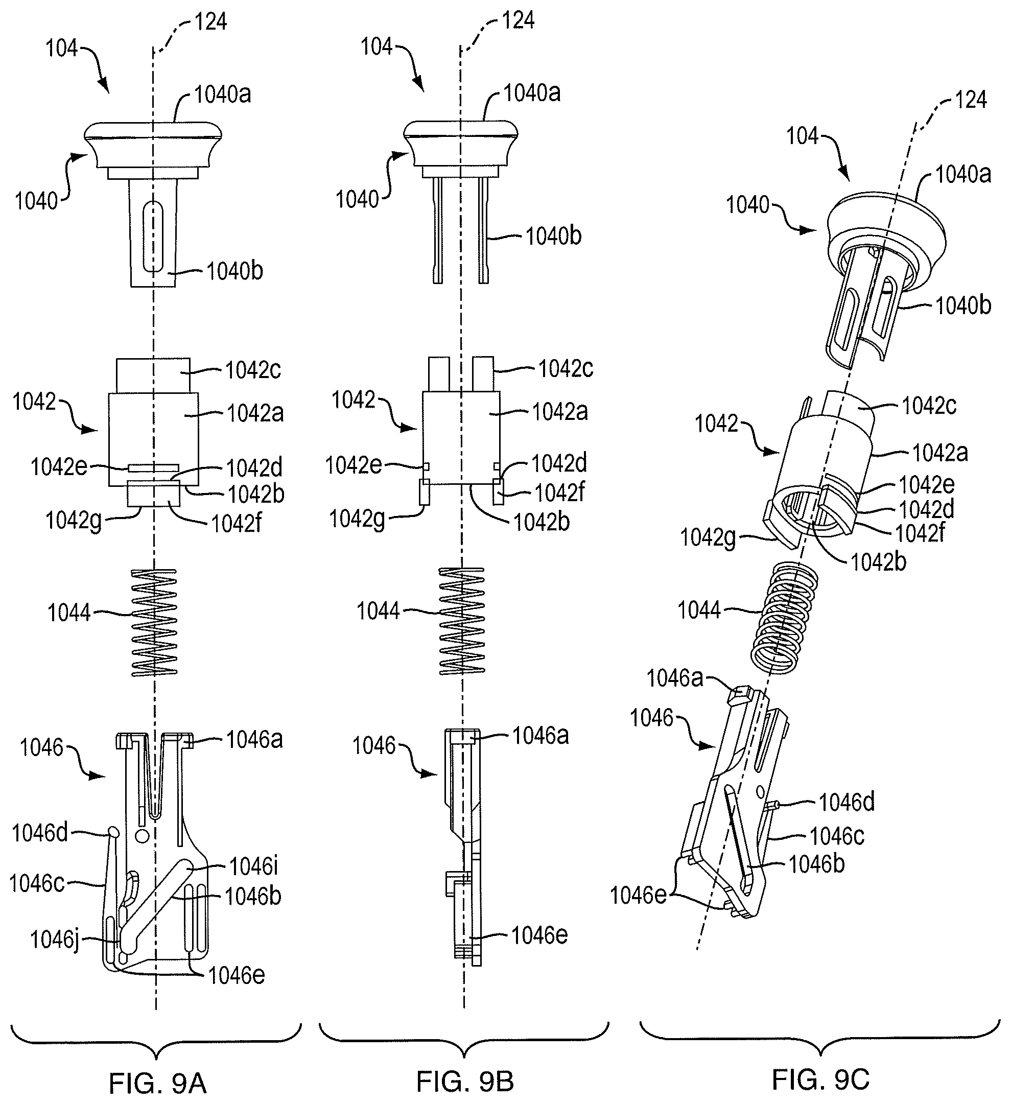 Patent US12576213 Figure 14 – Multiple dosage injector with rack and pinion dosage system having ram that includes a lockout protrusion