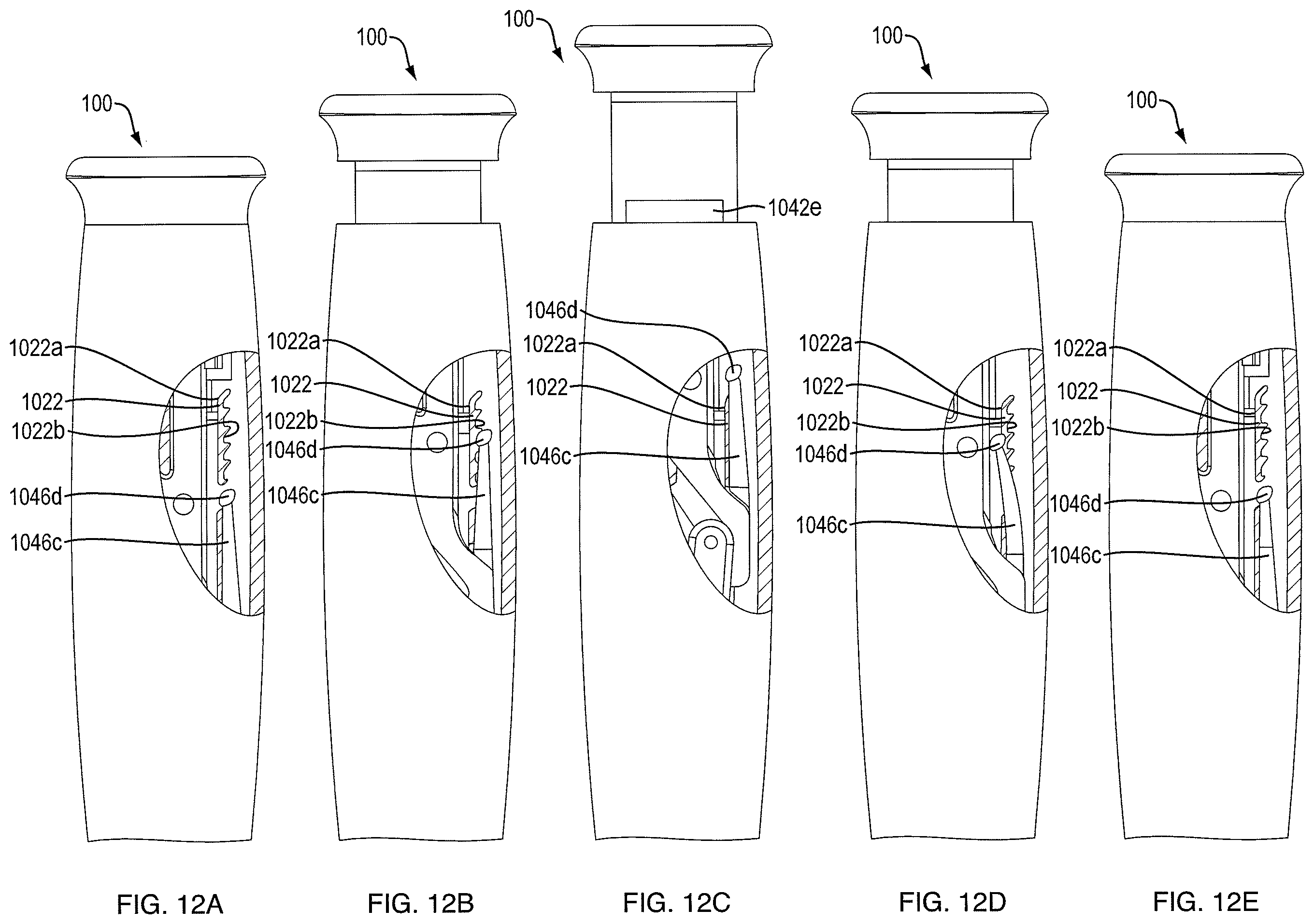 Patent US12576213 Figure 17 – Multiple dosage injector with rack and pinion dosage system having ram that includes a lockout protrusion