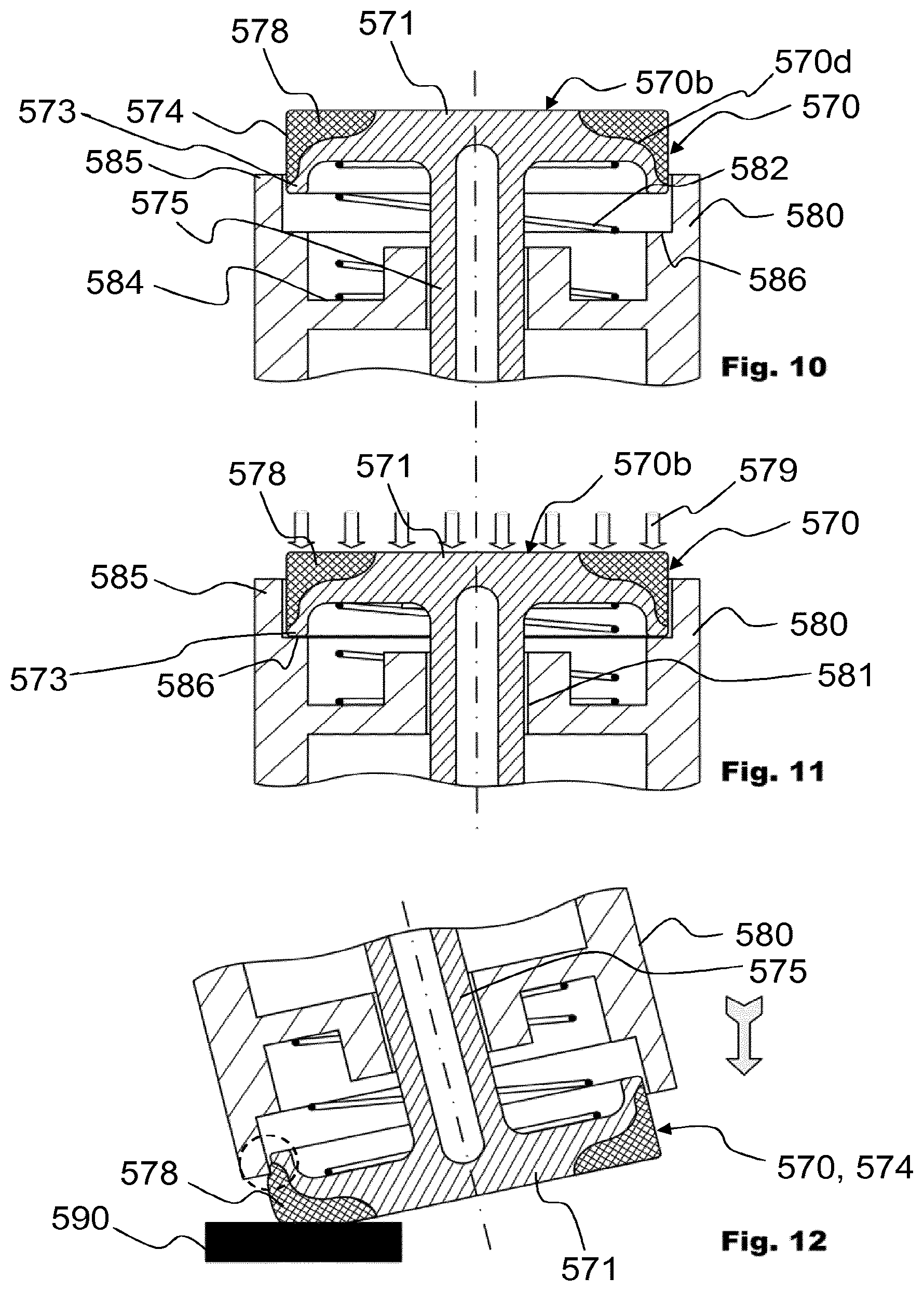 Patent US12576214 Figure 6 – Button and button assembly for a drug delivery device