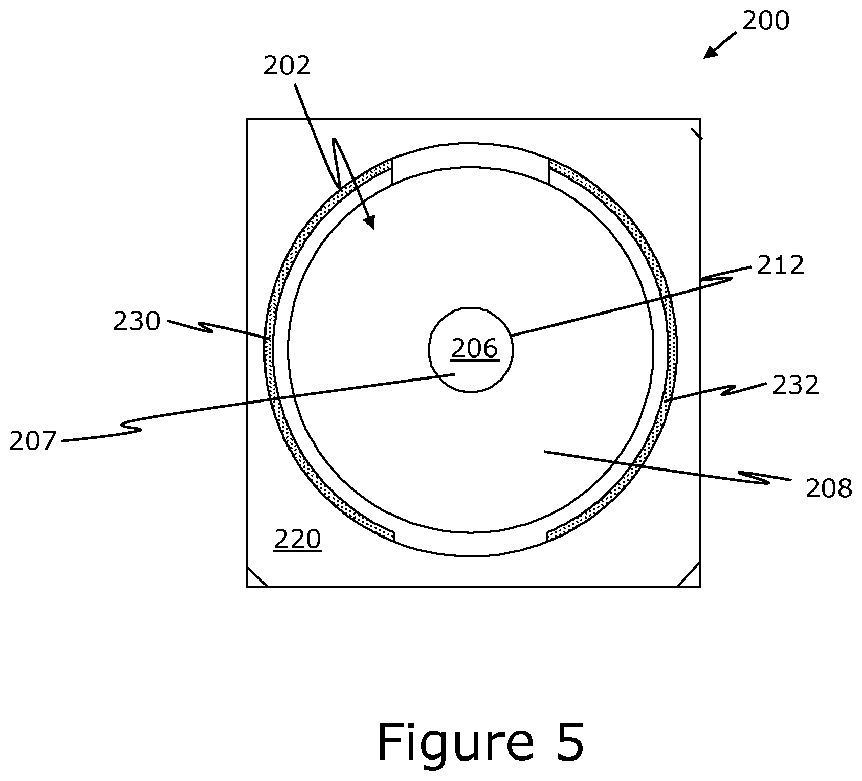 Patent US12576221 Figure 5 – Nozzle arrangement
