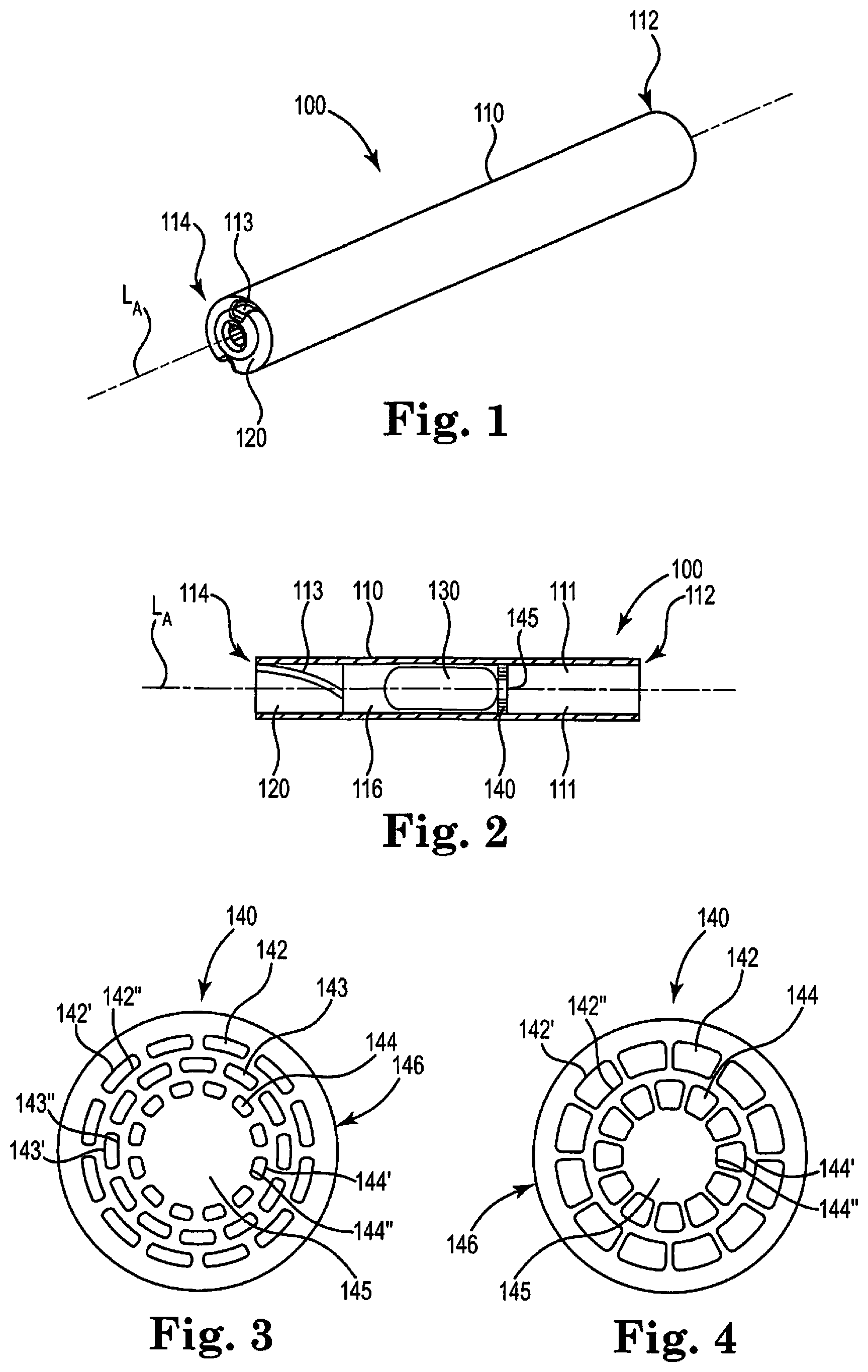Patent US12576222 Figure 1 – Inhaler with boundary element