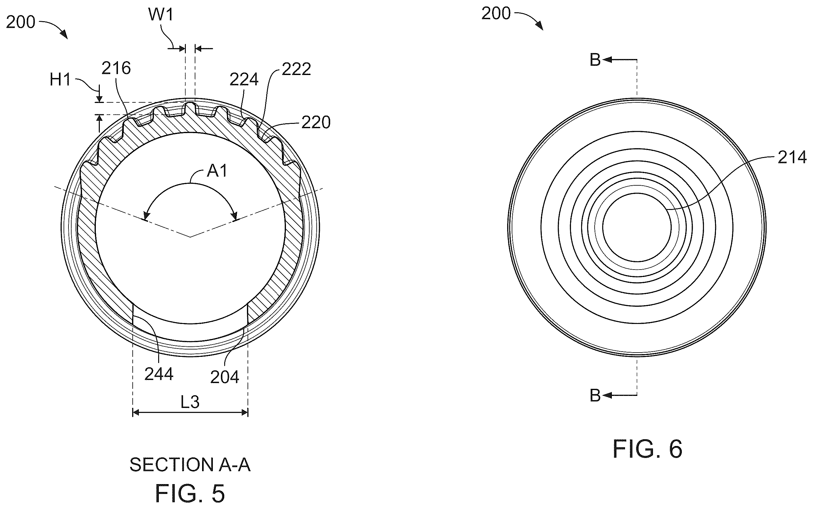 Patent US12576228 Figure 5 – Endotracheal tube adapters