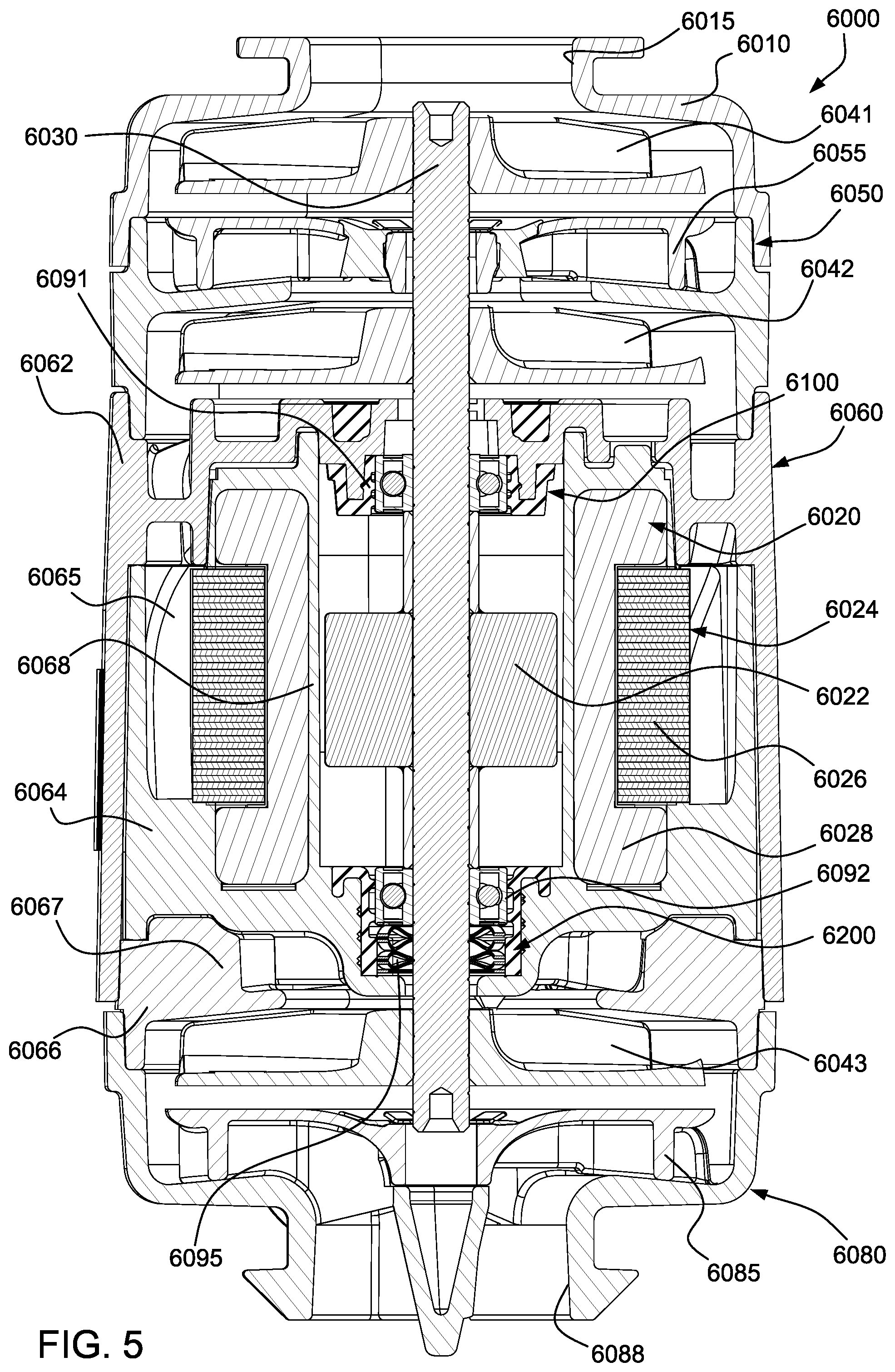 Patent US12576229 Figure 9 – Bearing sleeve for blower